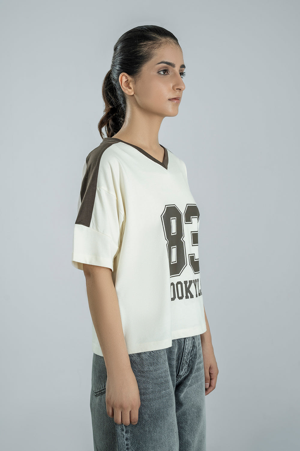 Women Box Fit Graphic T-Shirt