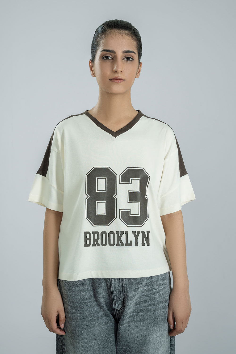 Women Box Fit Graphic T-Shirt