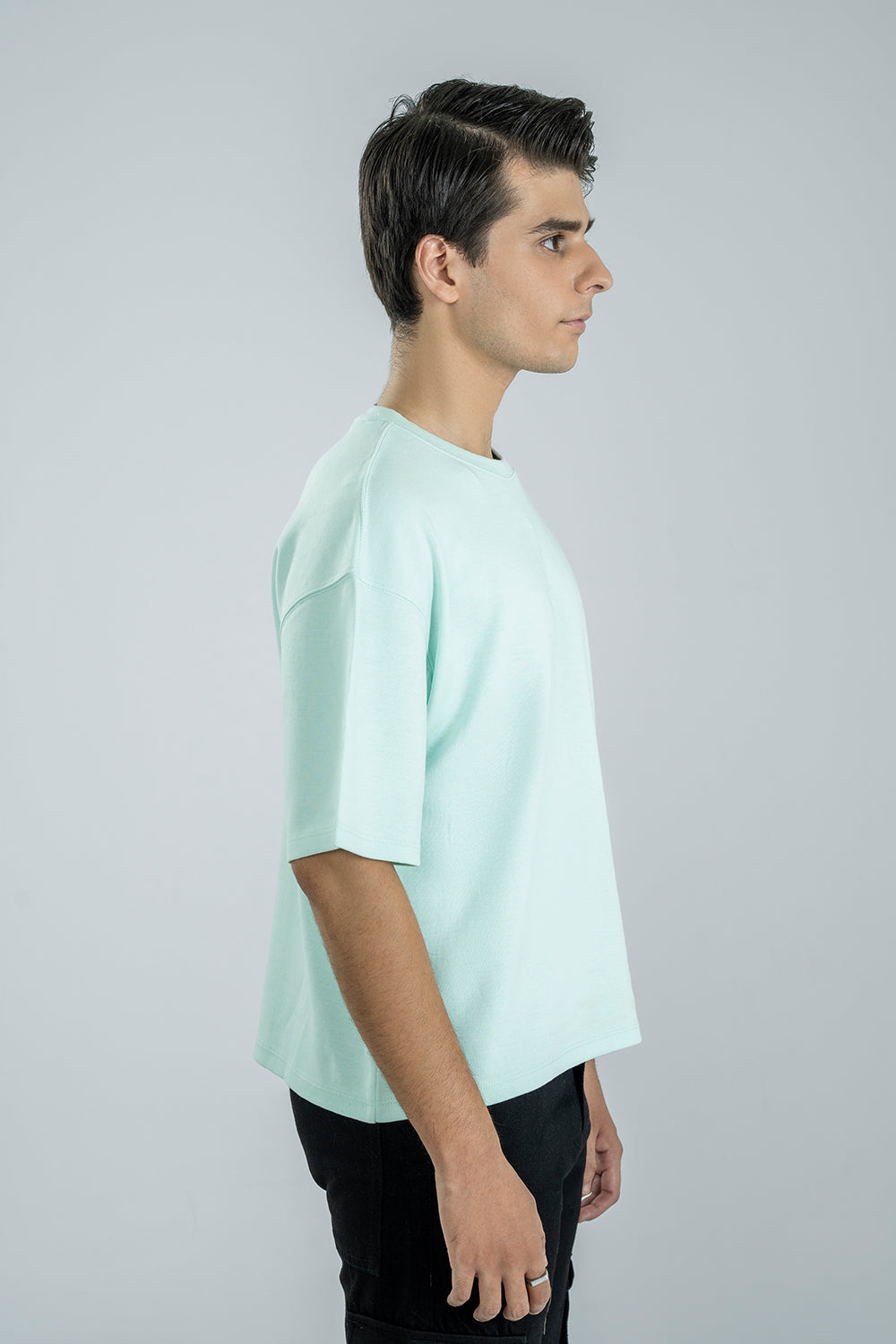 Men Box Fit Interlock T-Shirt