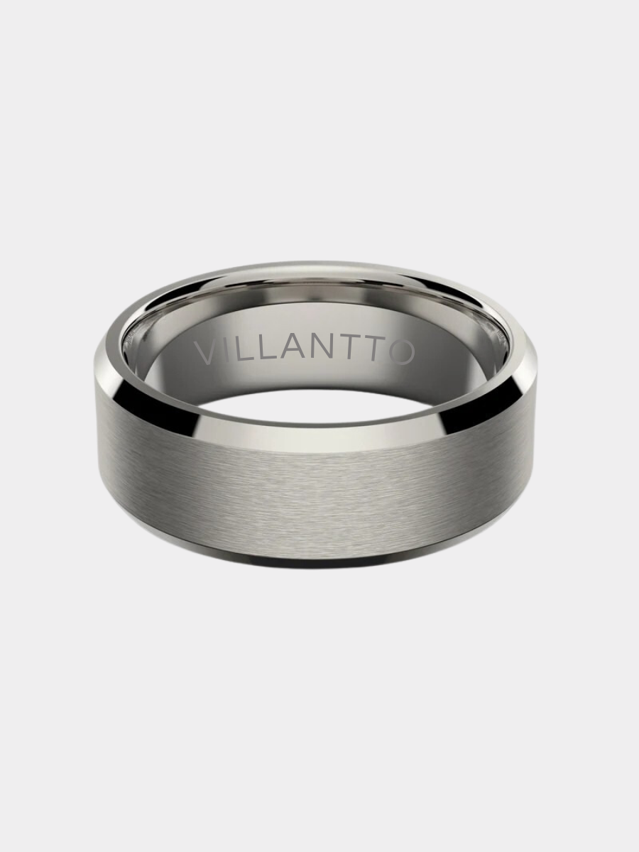 TUNGSTEN RING - GUNMETAL