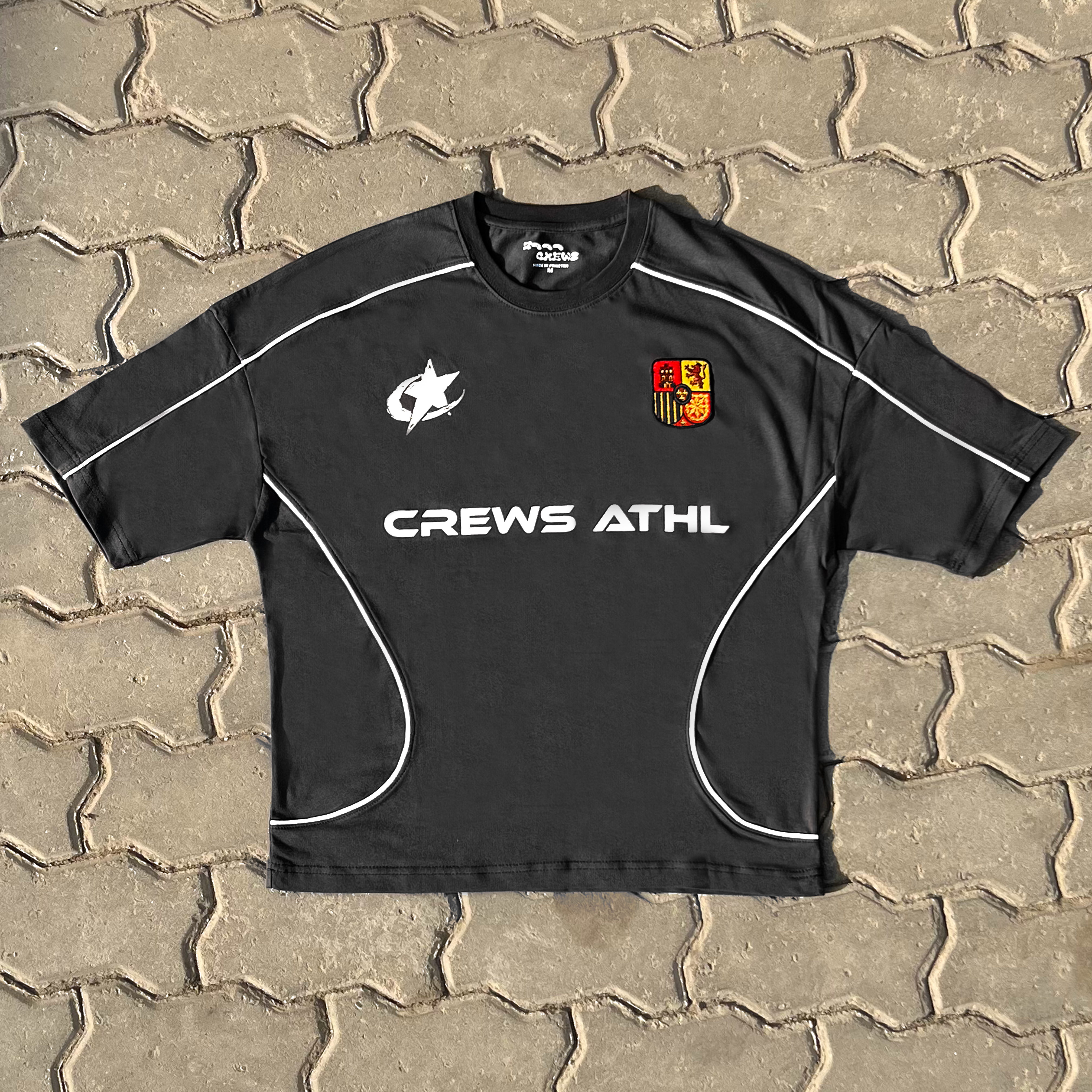 UNISEX CREWS ATHL BLACKOUT JERSEY