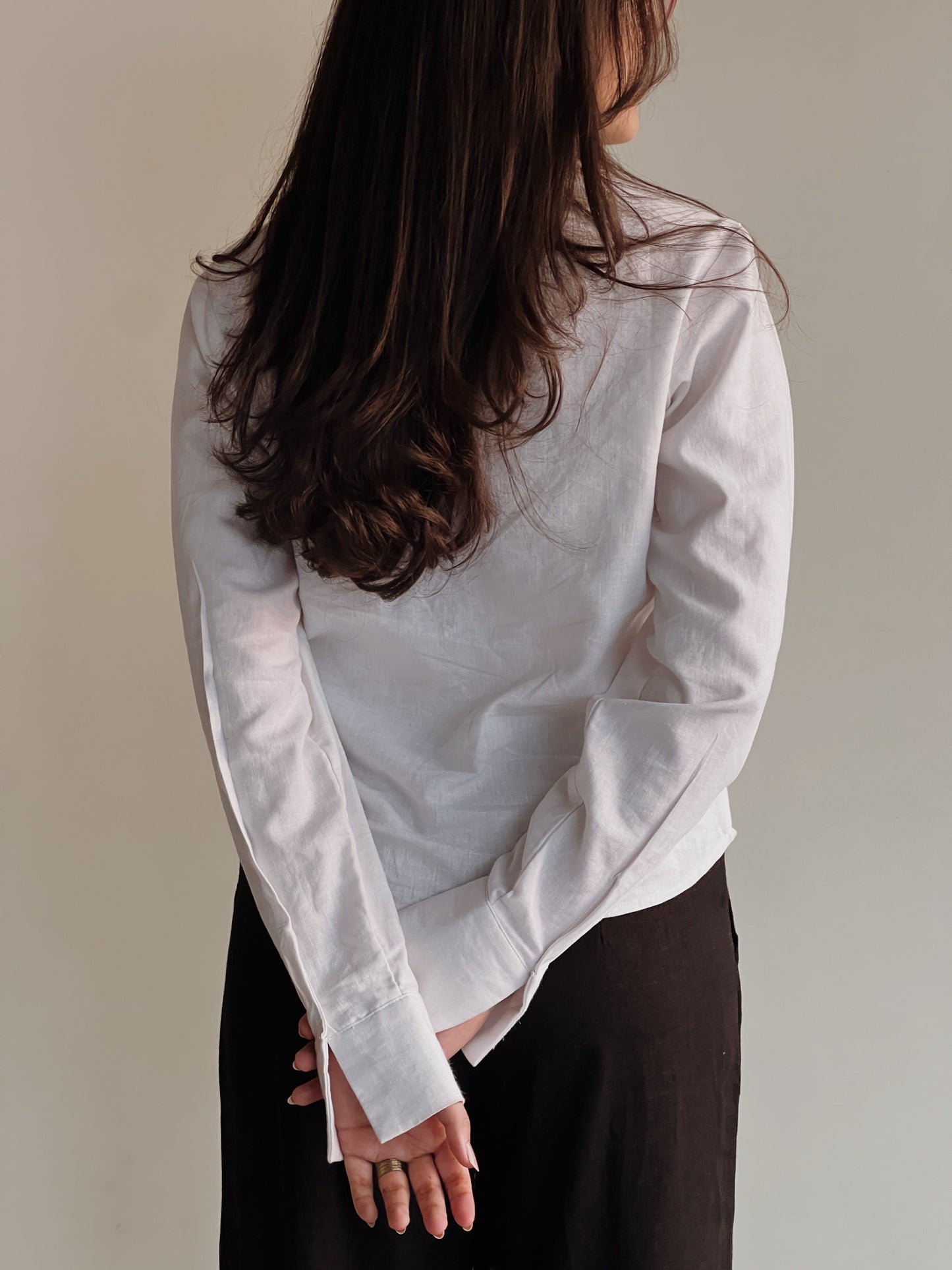 White Button-down