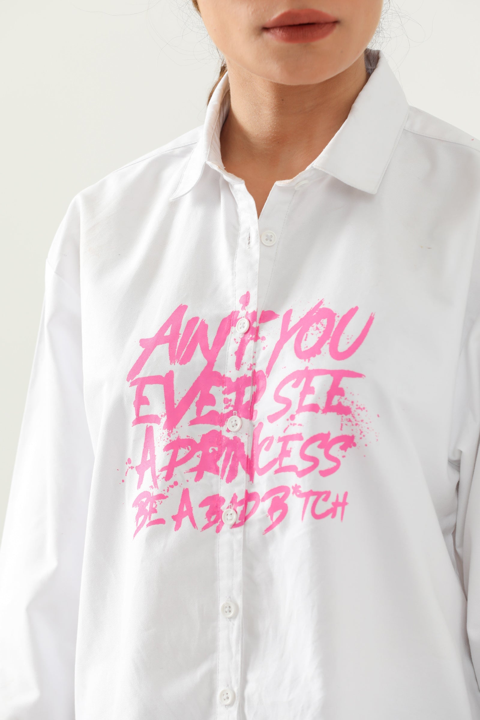 White Ripped Shirt