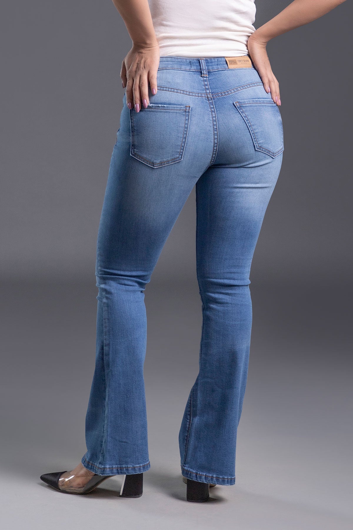 Light Blue Buster Bootcut Jeans