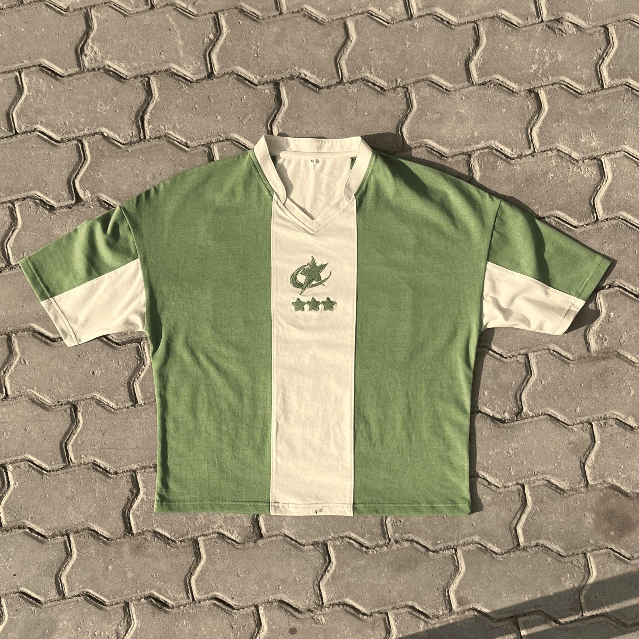UNISEX Green Everyday Wear Soccer Jersey
