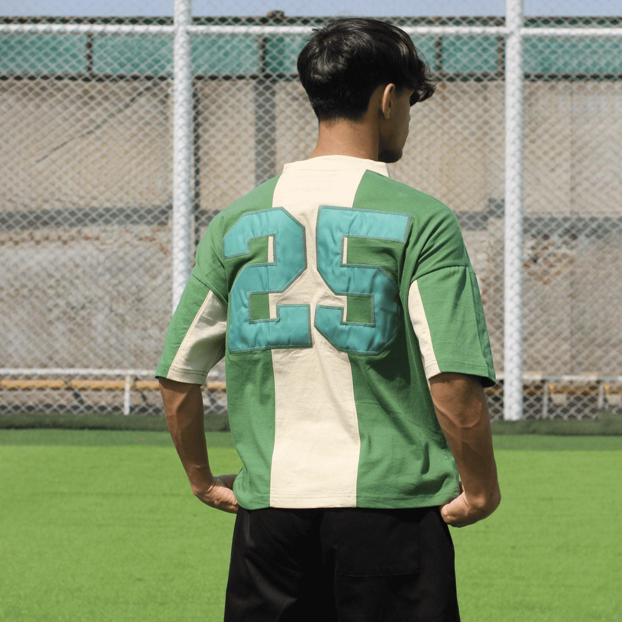 UNISEX Green Everyday Wear Soccer Jersey