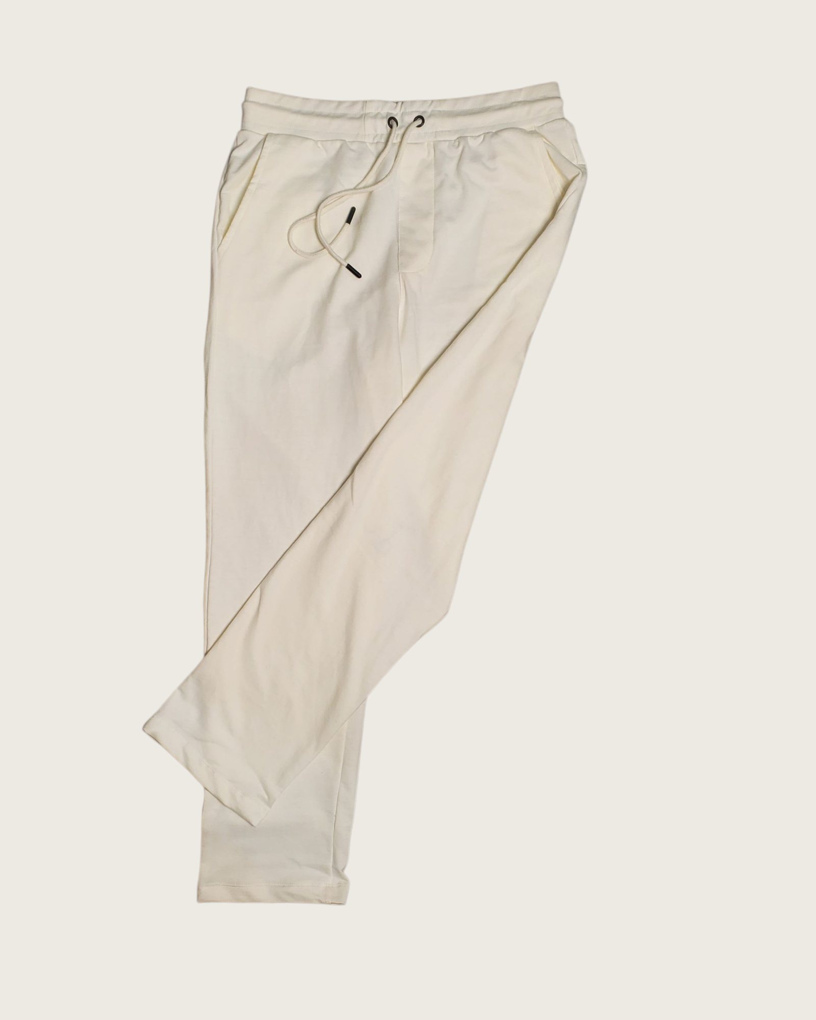 STRAIGHT TROUSER PANTS (OFF-WHITE)
