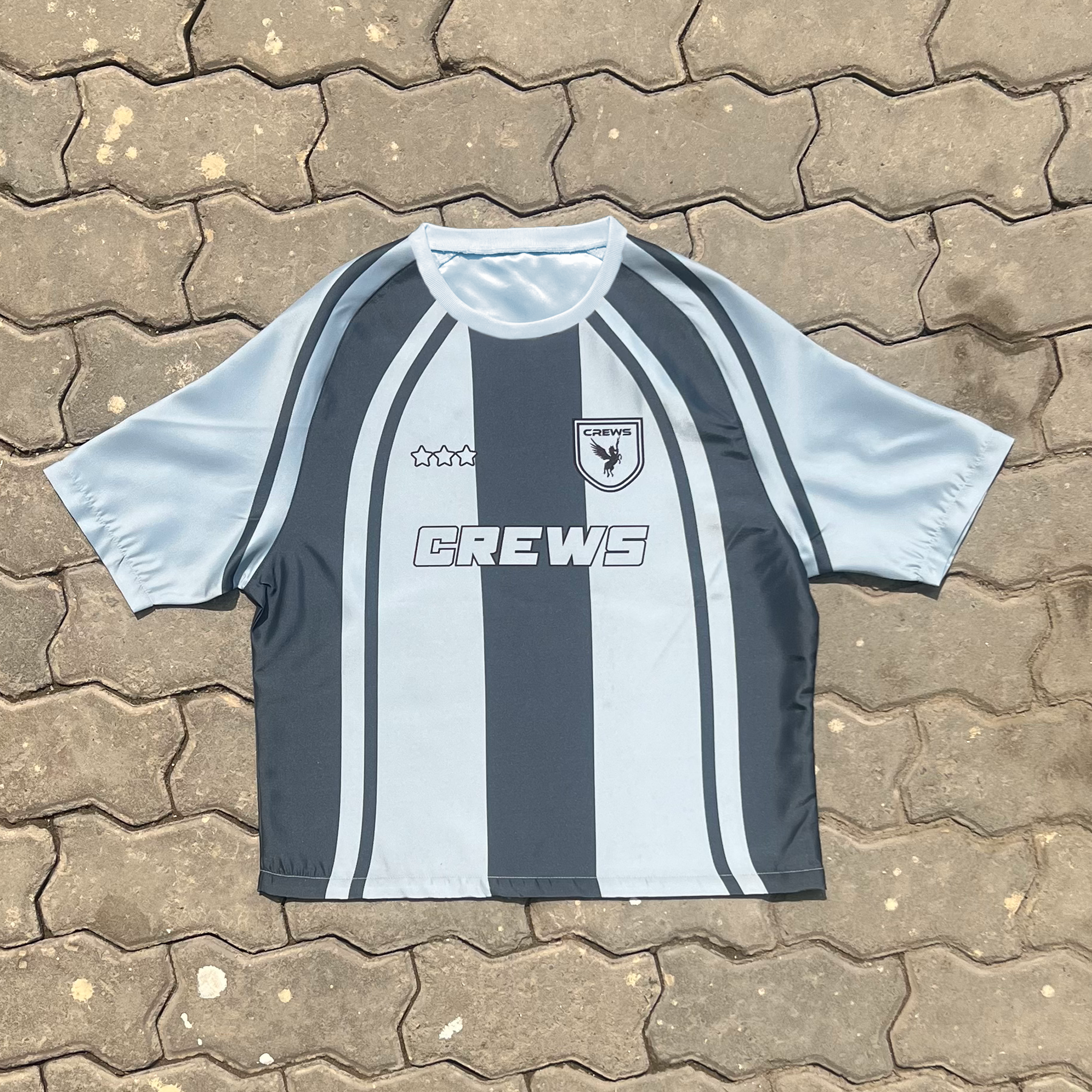 UNISEX CREWS SKYLINE FOOTBALL JERSEY