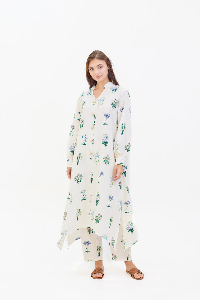 Zeyna Two Piece Floral Suit