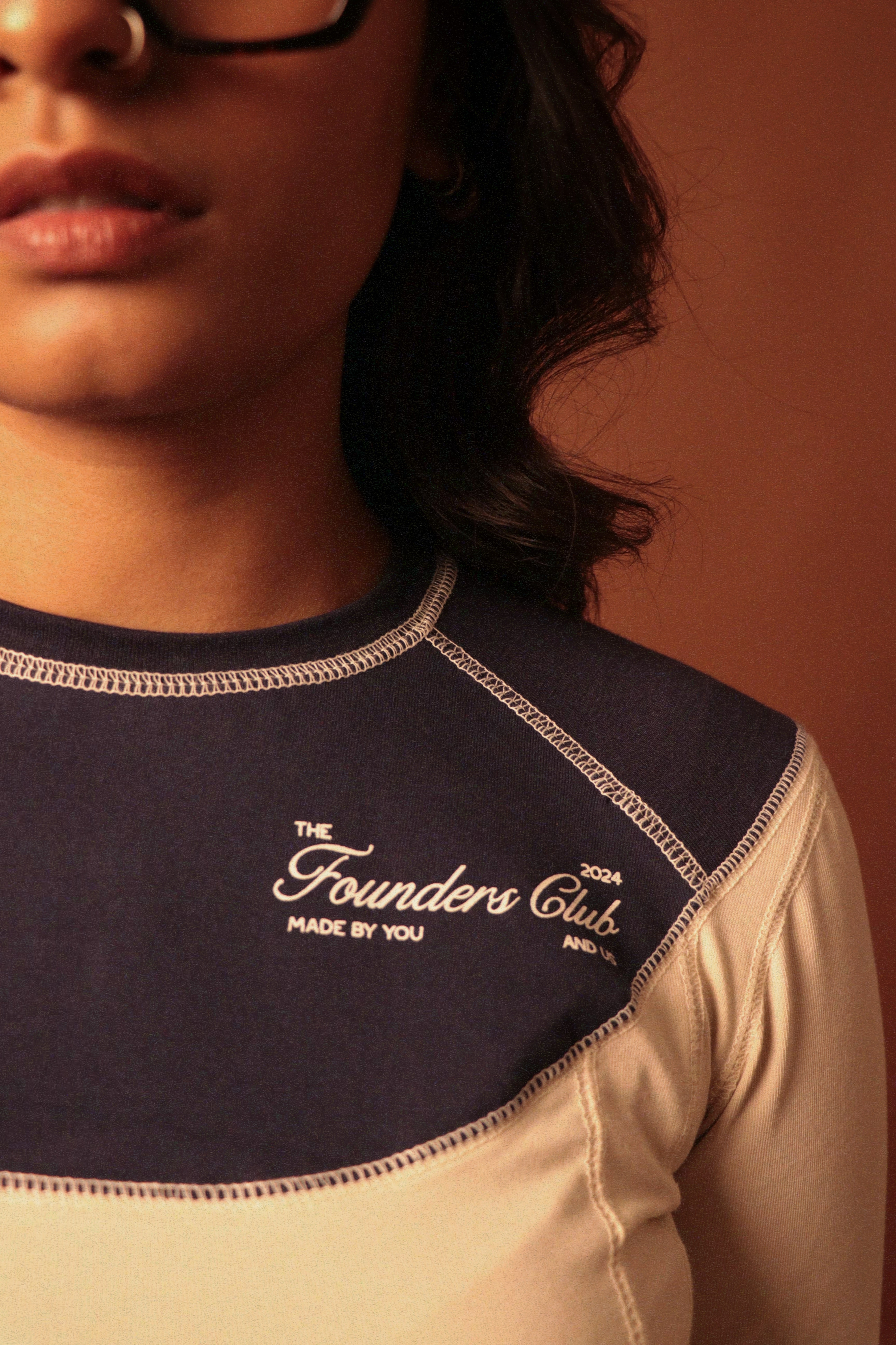 Baseball Shirt / Navy Blue