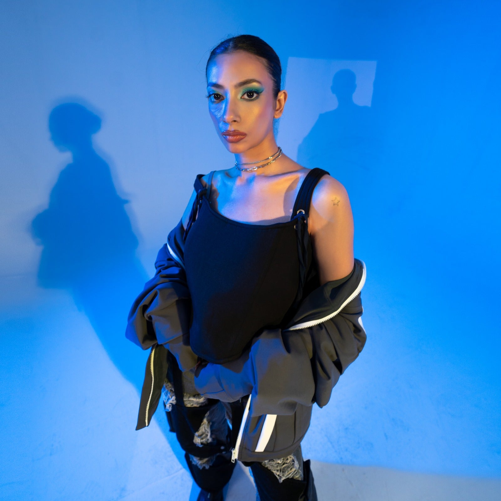 R-03: Reversible Corset Top