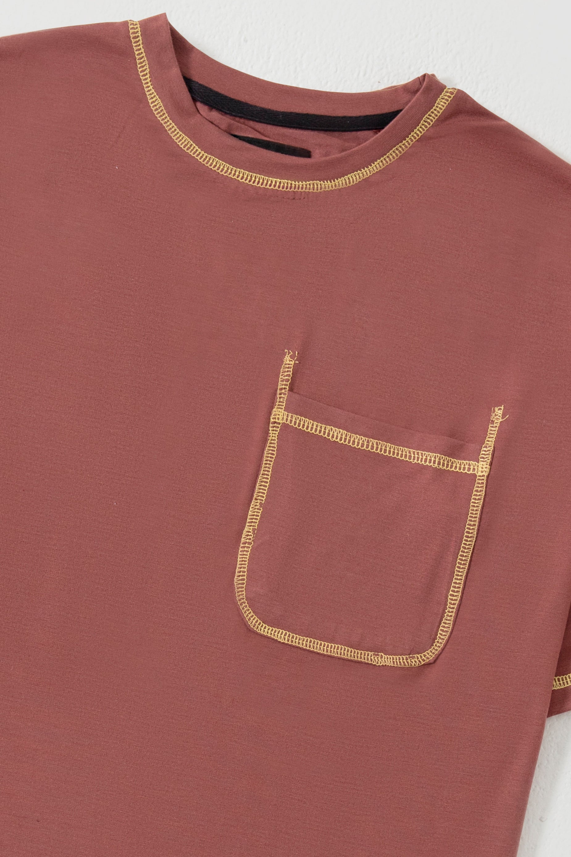 Burgundy T-shirt