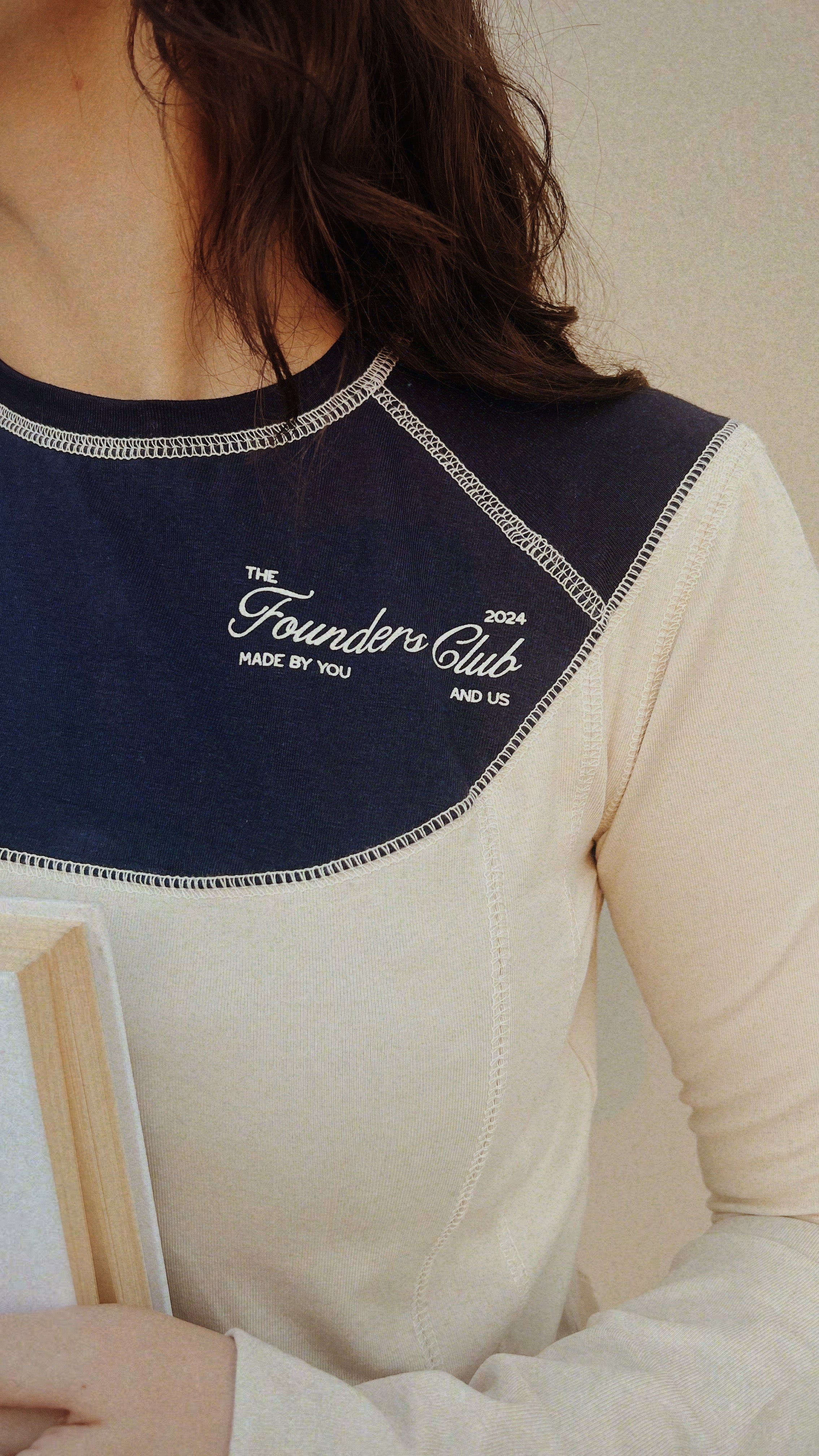 Baseball Shirt / Navy Blue