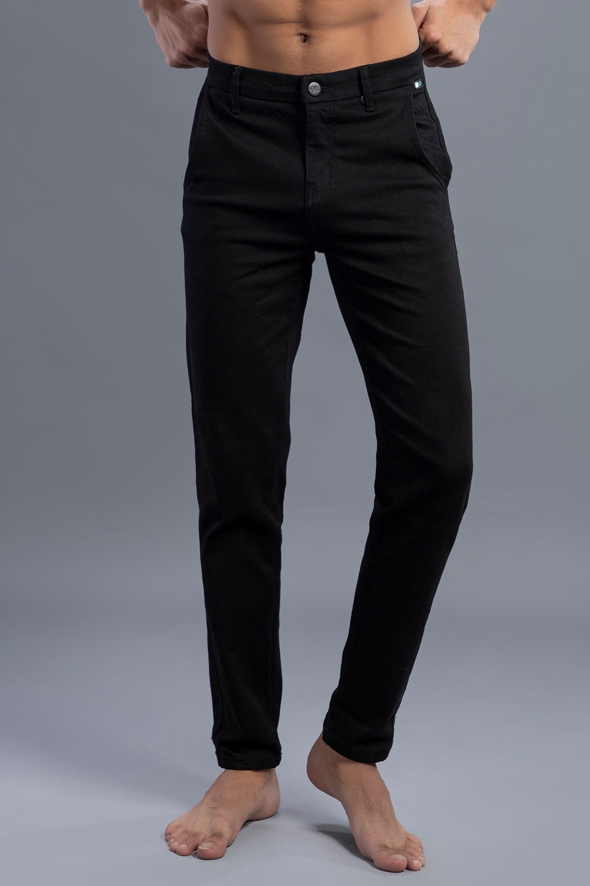 Gonzalez Black Formal Jeans