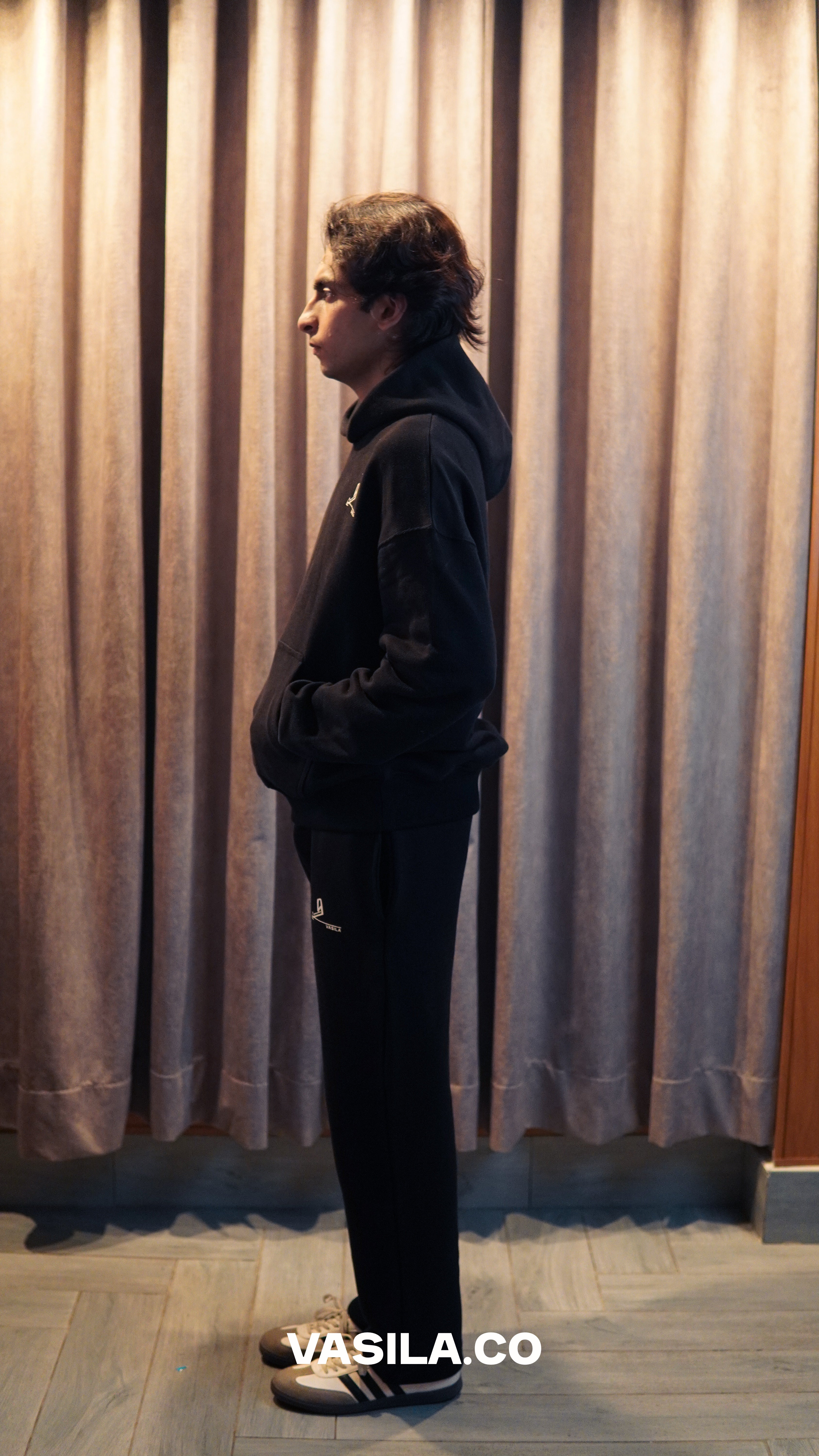 Vasila's Logo Sweatpants - Black