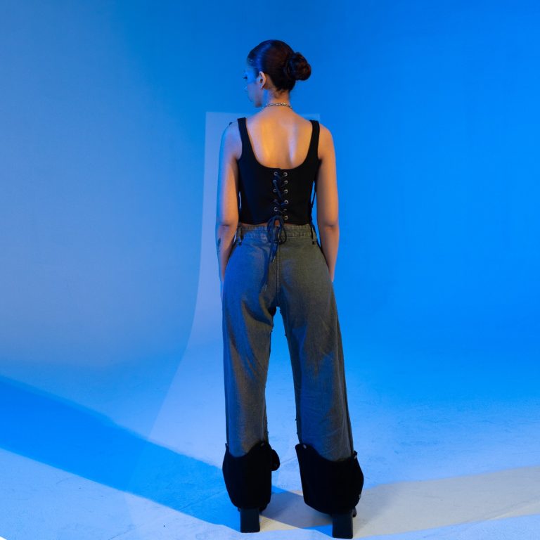 R-03: Reversible Corset Top