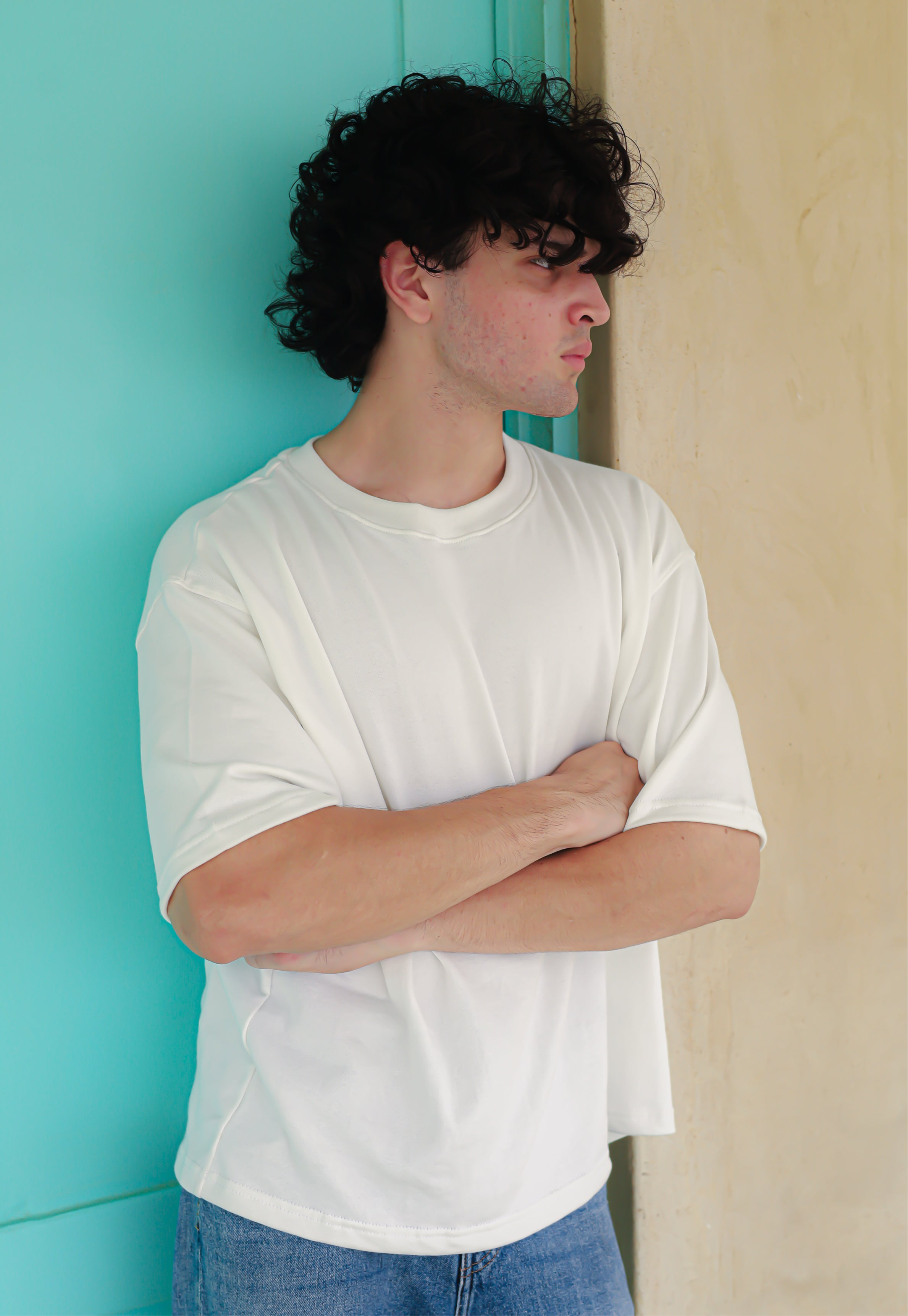 Boxy tee (Unisex) - White