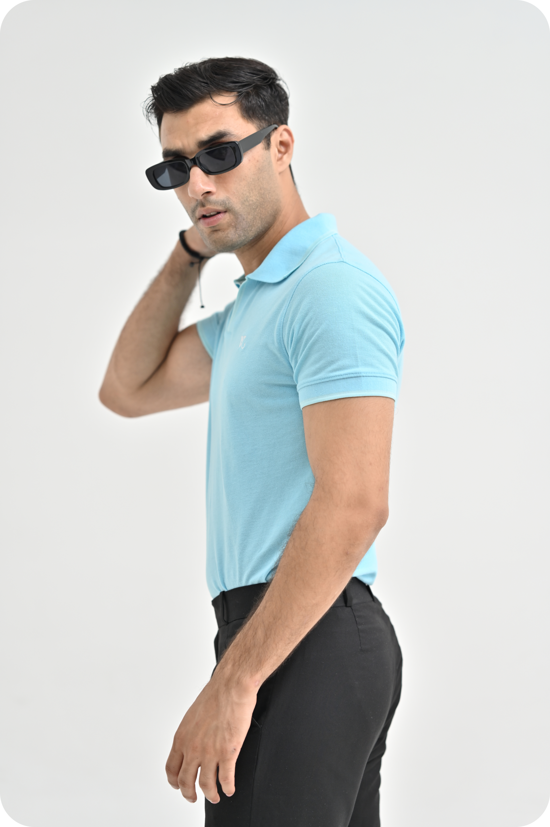 Sky Blue Polo