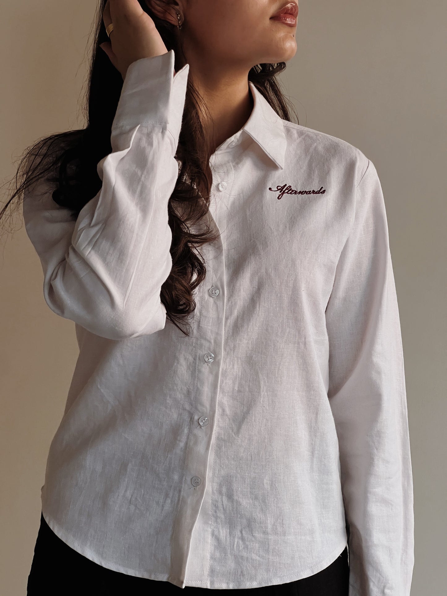White Button-down