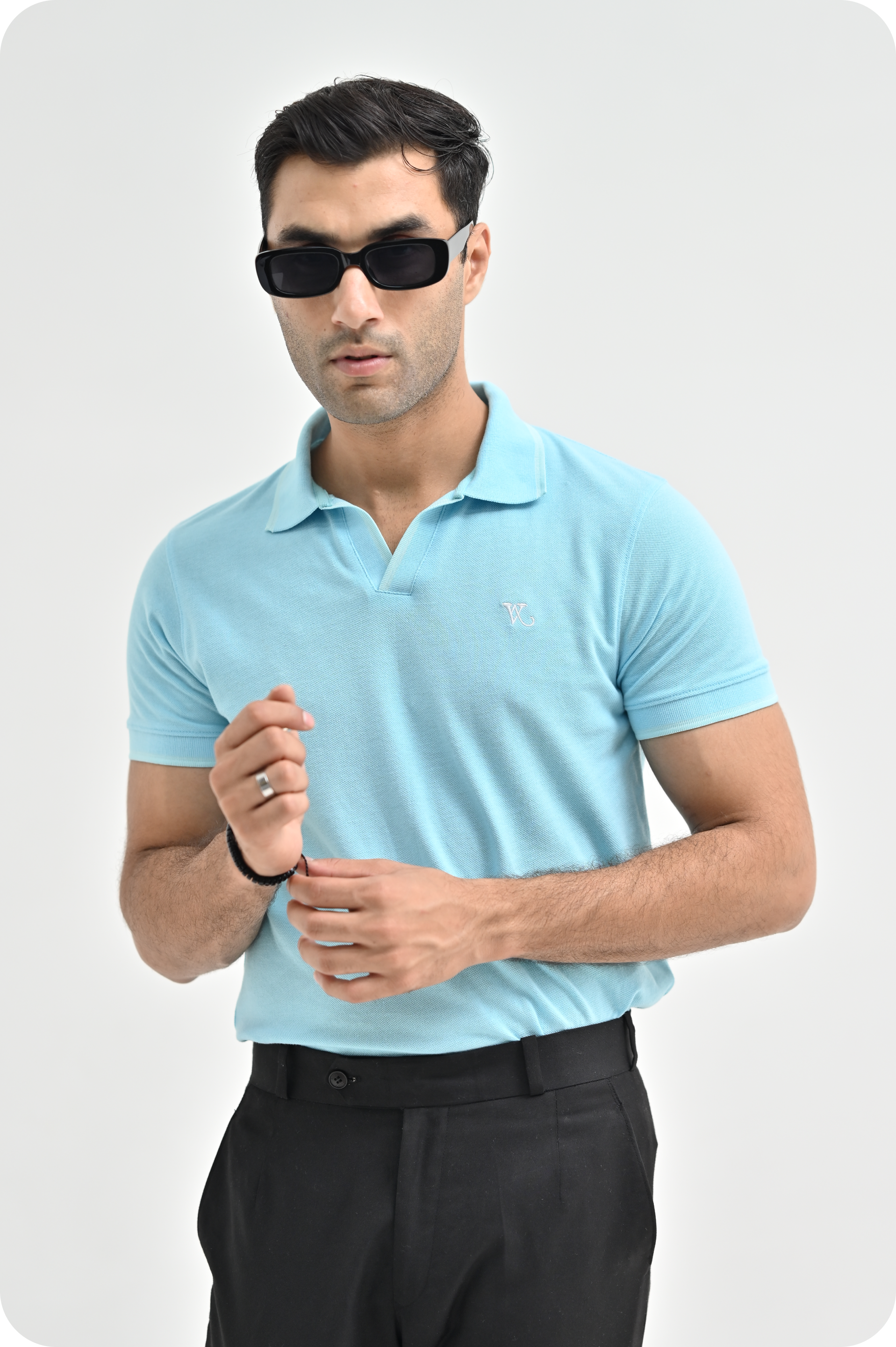 Sky Blue Polo