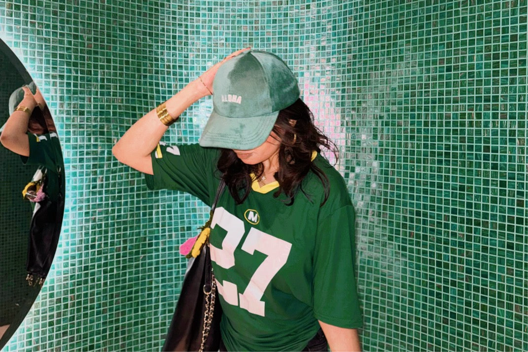 Ocean Breeze Baseball Cap - Suede