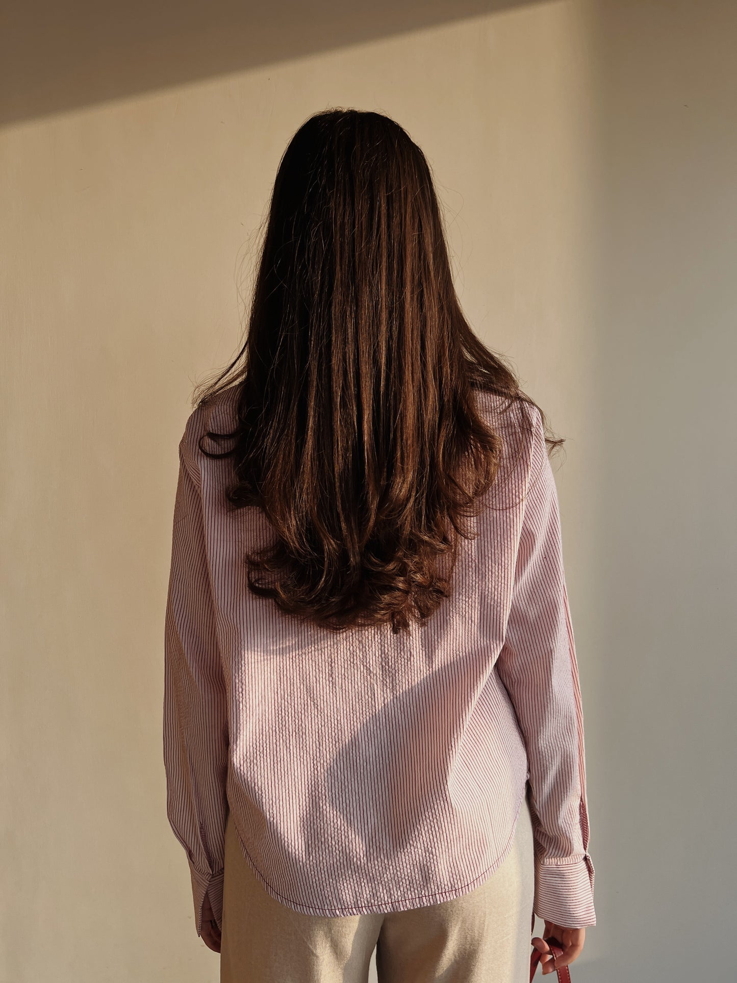 Red Stripes Button-down