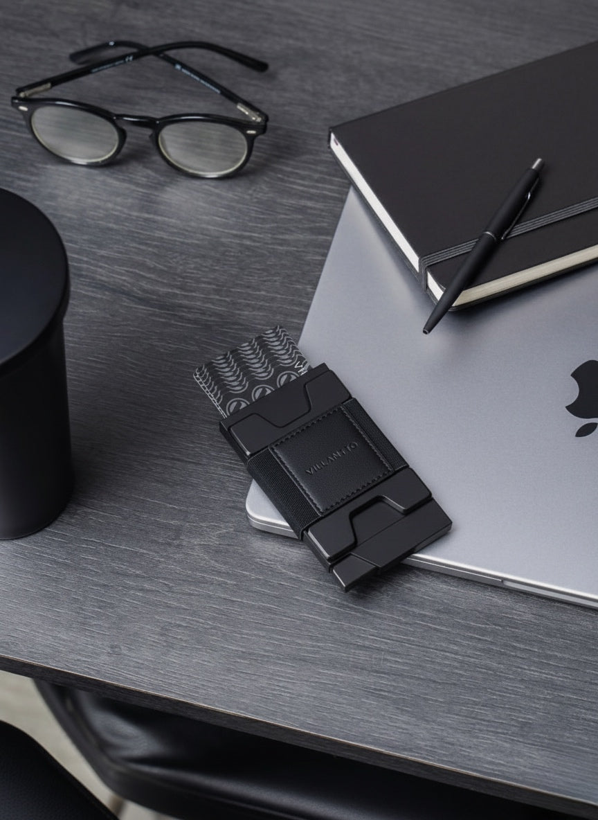 ALUMINUM SMART WALLET PRO - CLASSIC BLACK