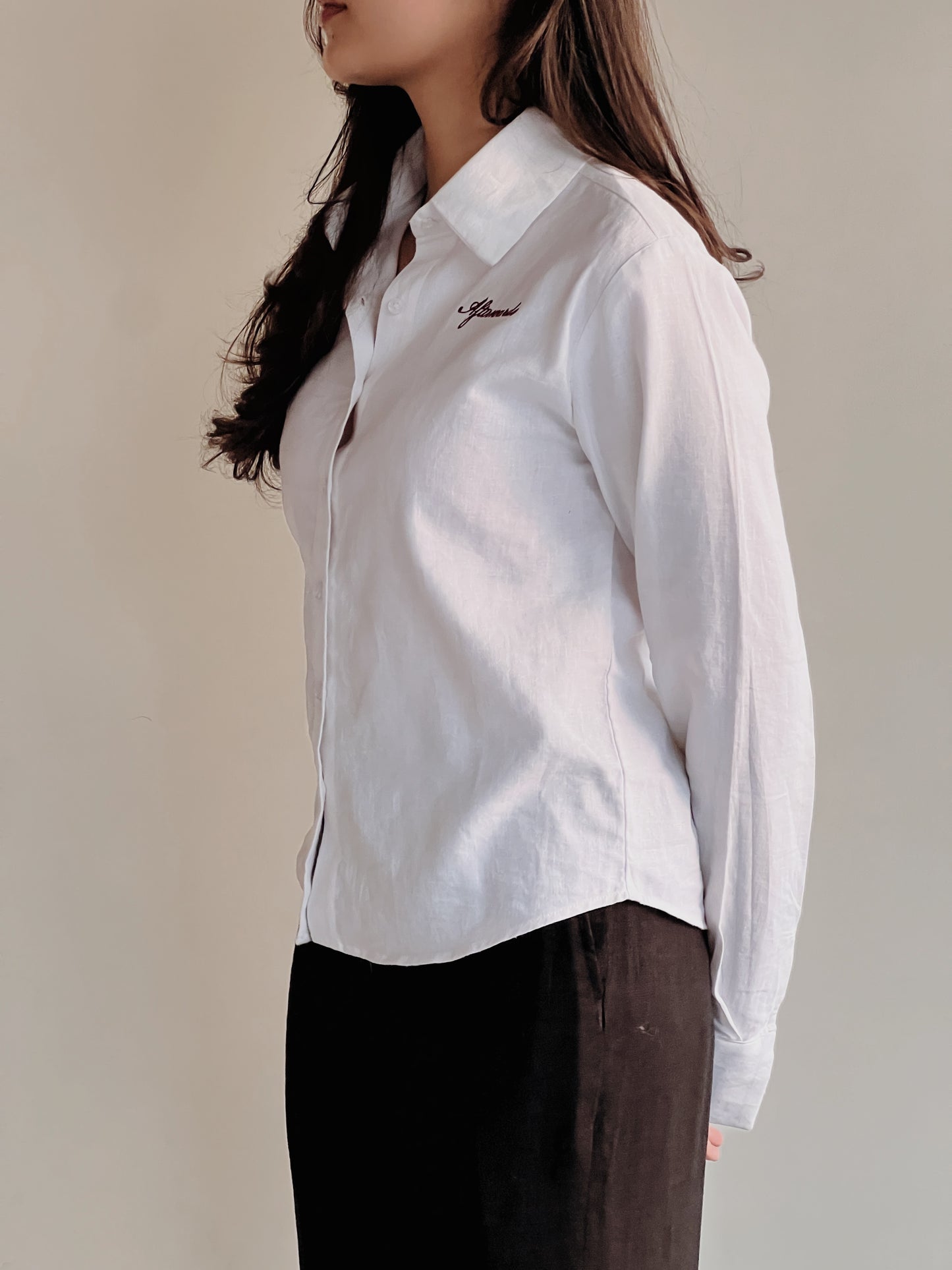 White Button-down