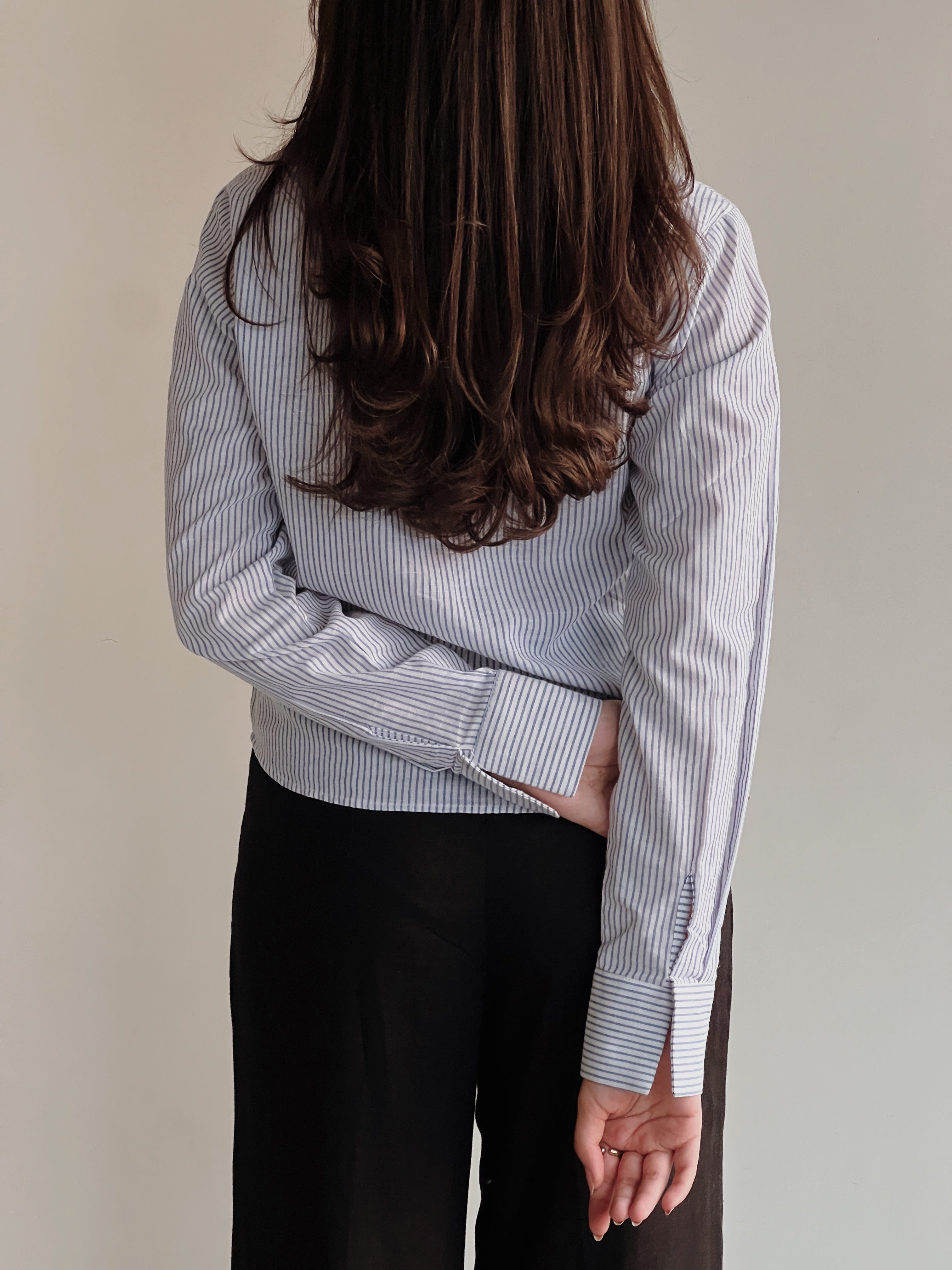 Blue Stripes Button-down