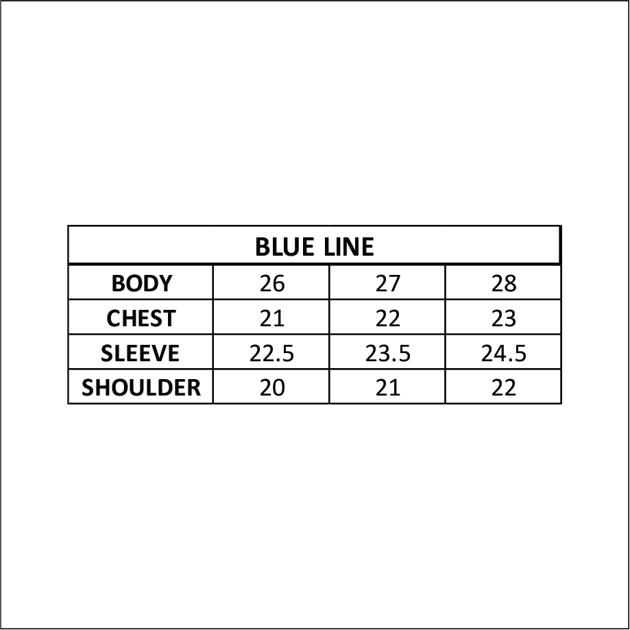 BLUE LINE (unisex)