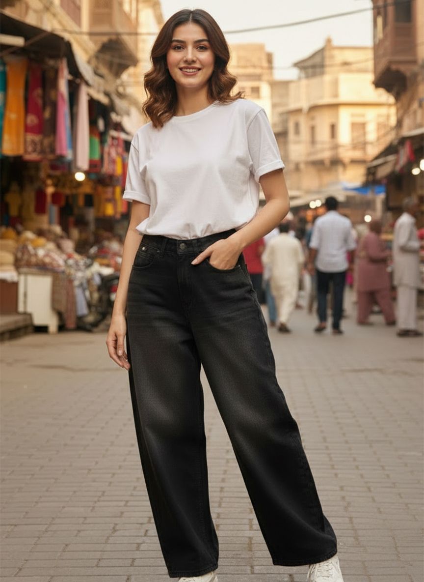 Rogue Black Jeans-Women