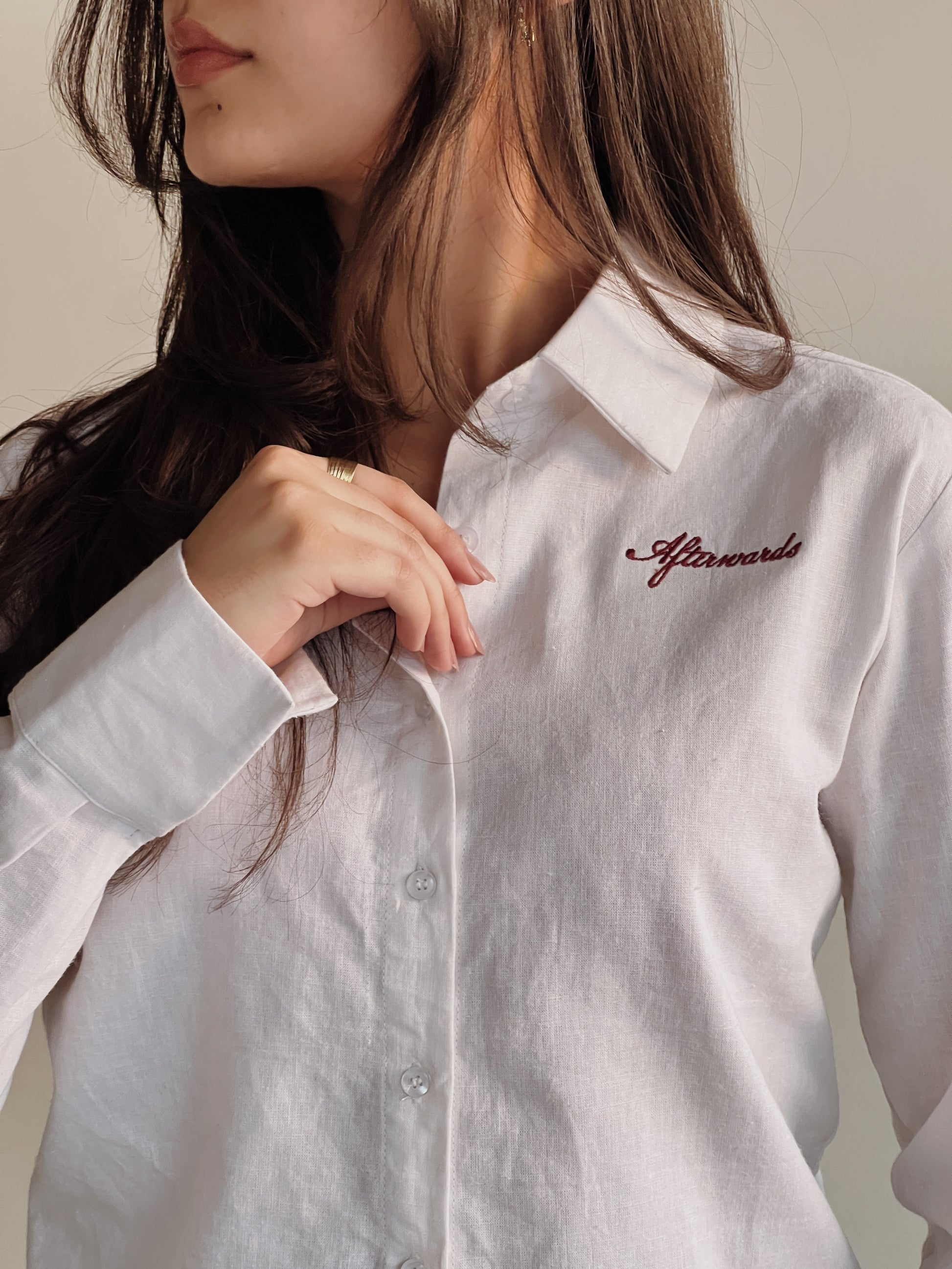 White Button-down