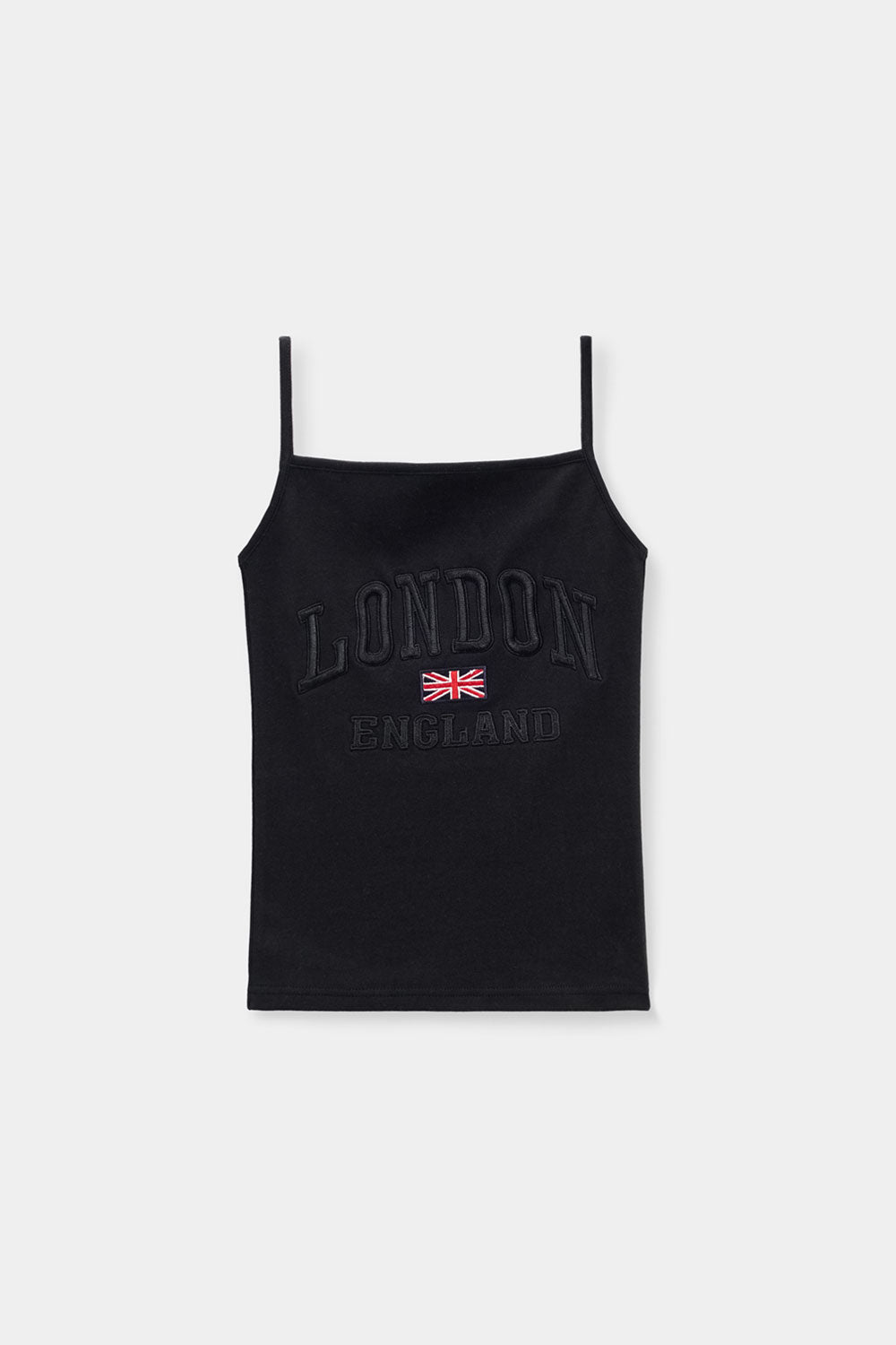 3D London Embroidered Tank Top