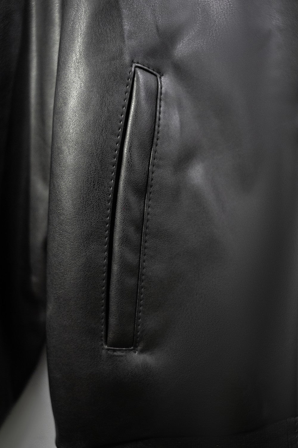 FAUX LEATHER JACKET