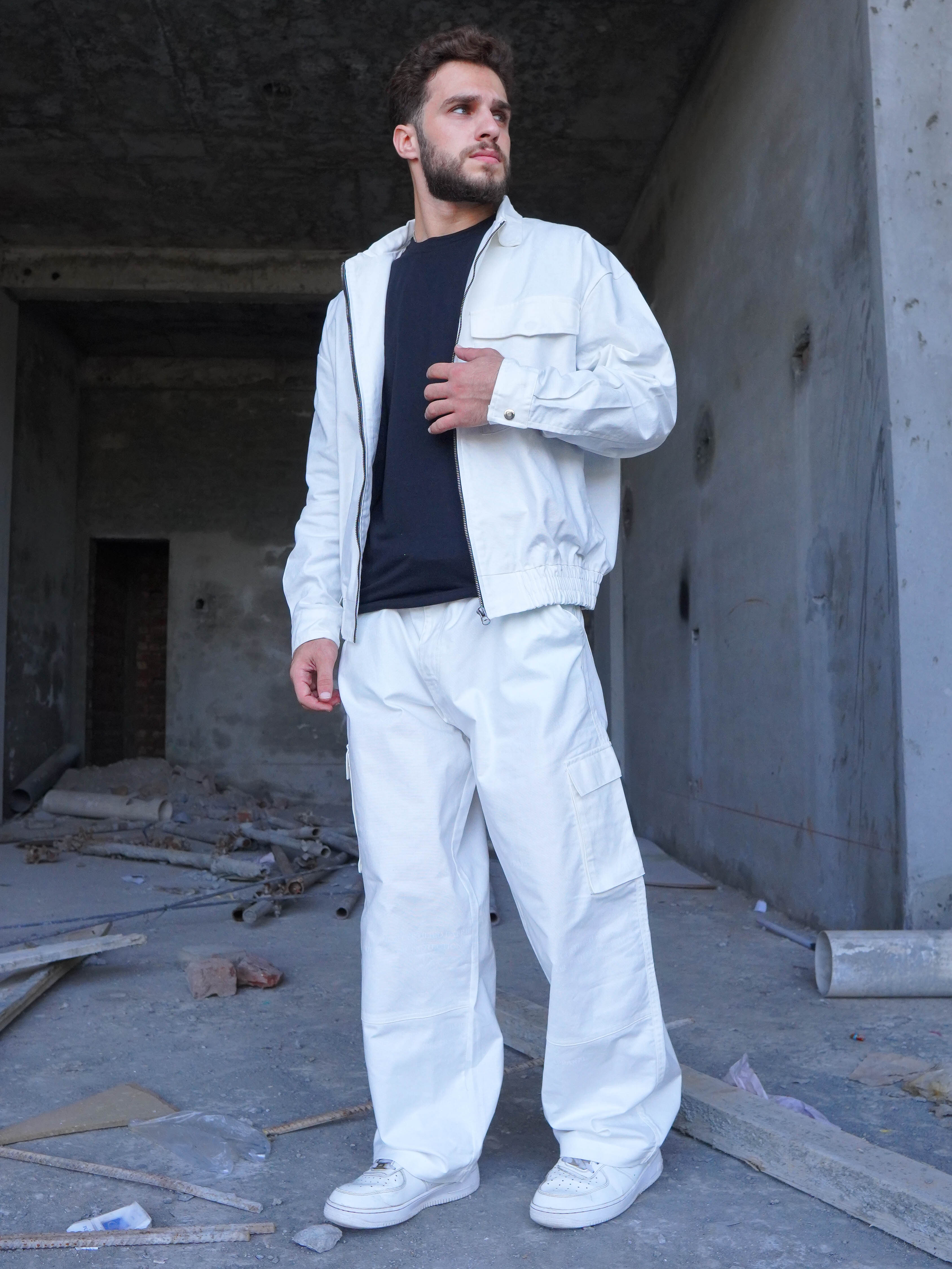 White Twill Trouser