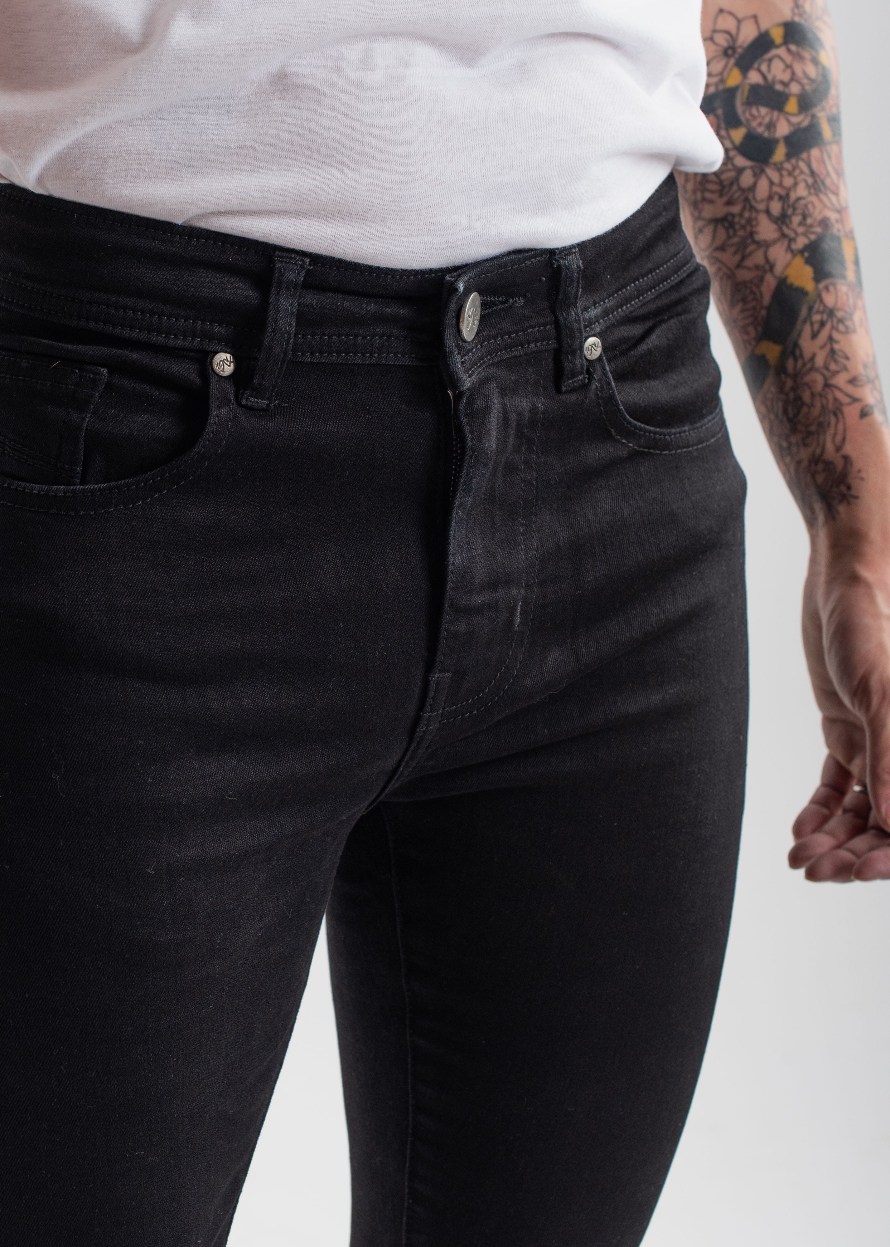 Carbon Black Skinny Jeans