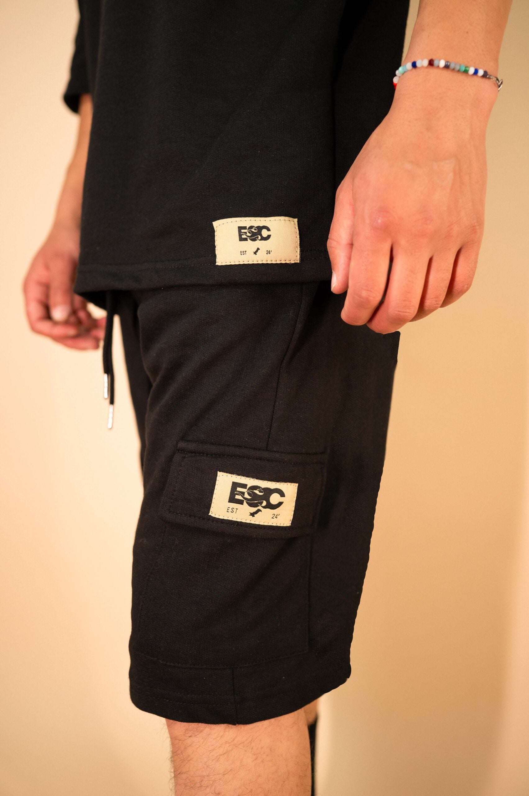 CARGO SHORTS – BLACK