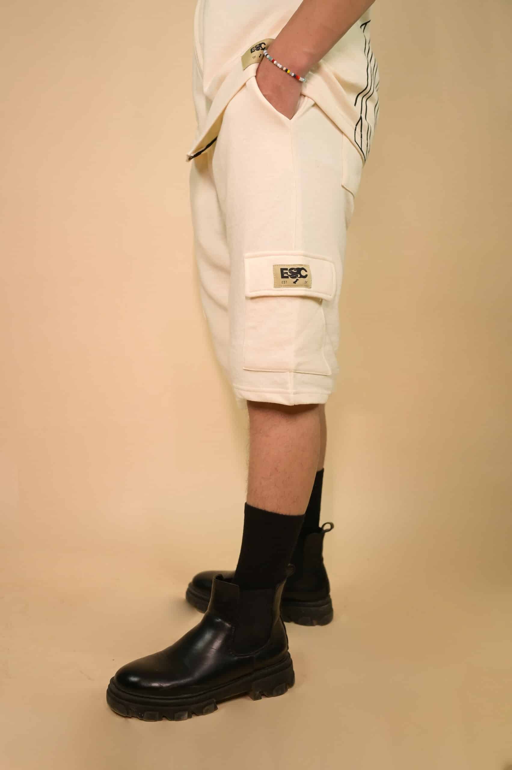 CARGO SHORTS – BEIGE