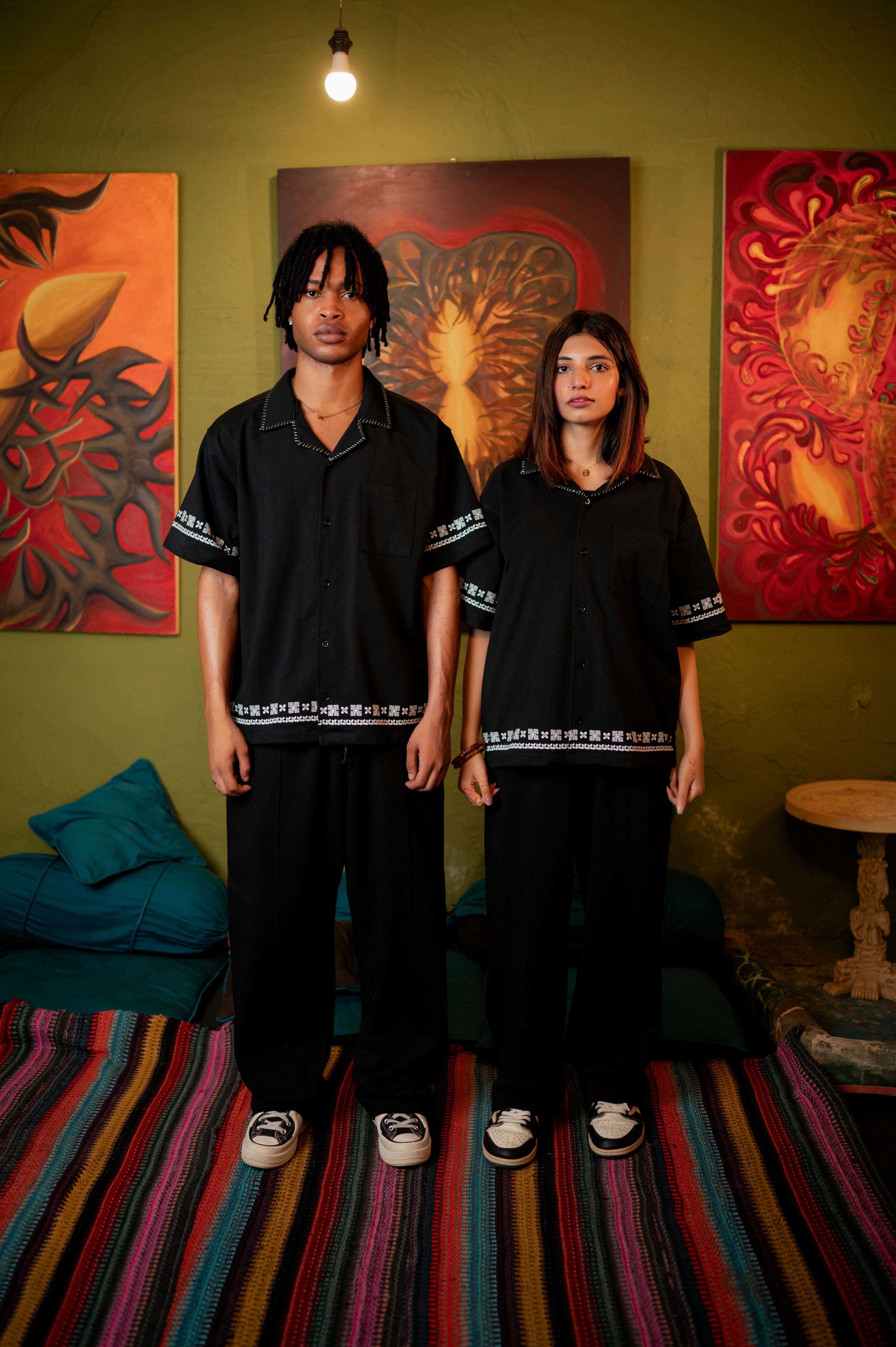 Black Button Down Shirt (Premium)