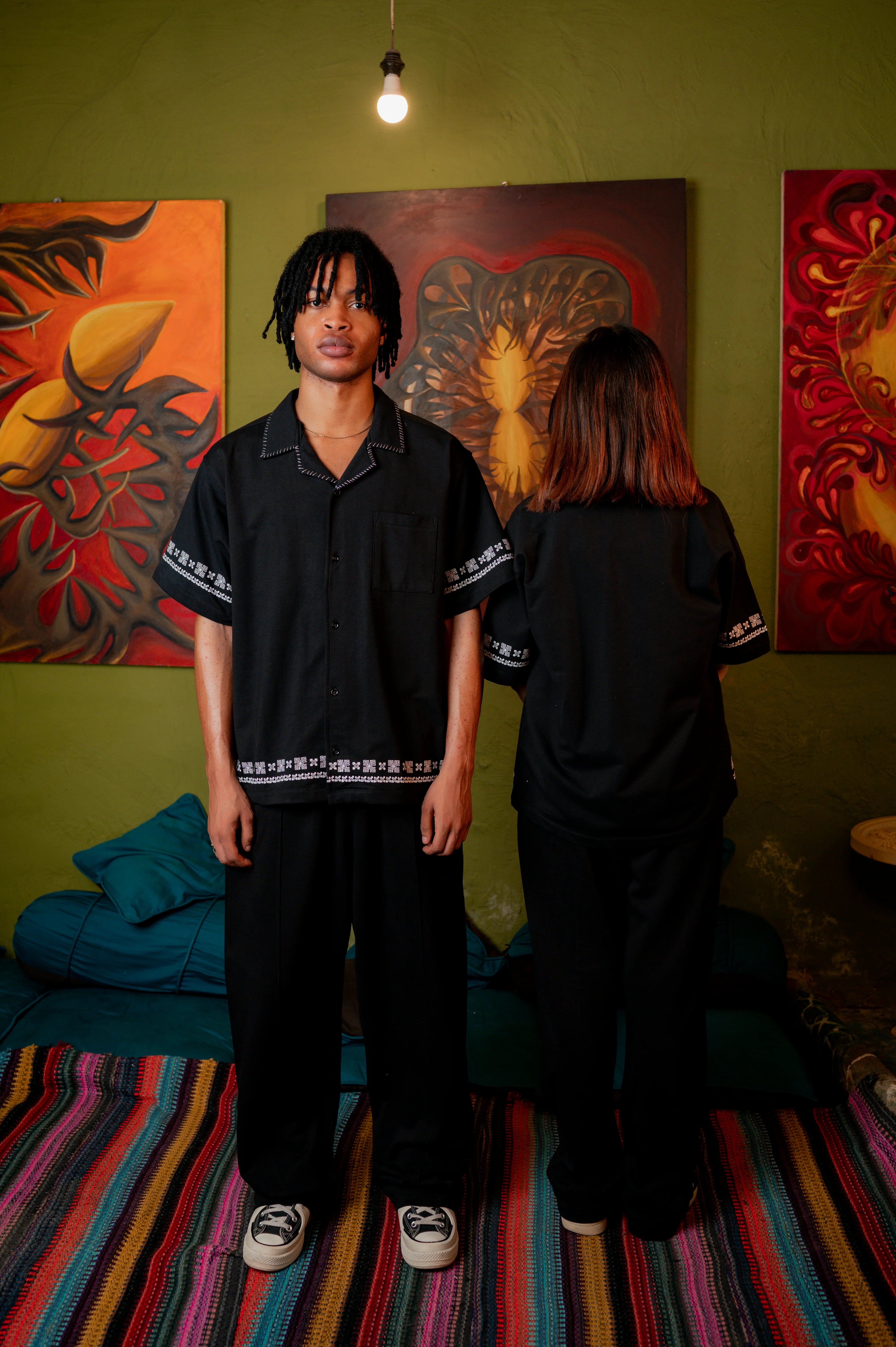 Black Button Down Shirt (Premium)