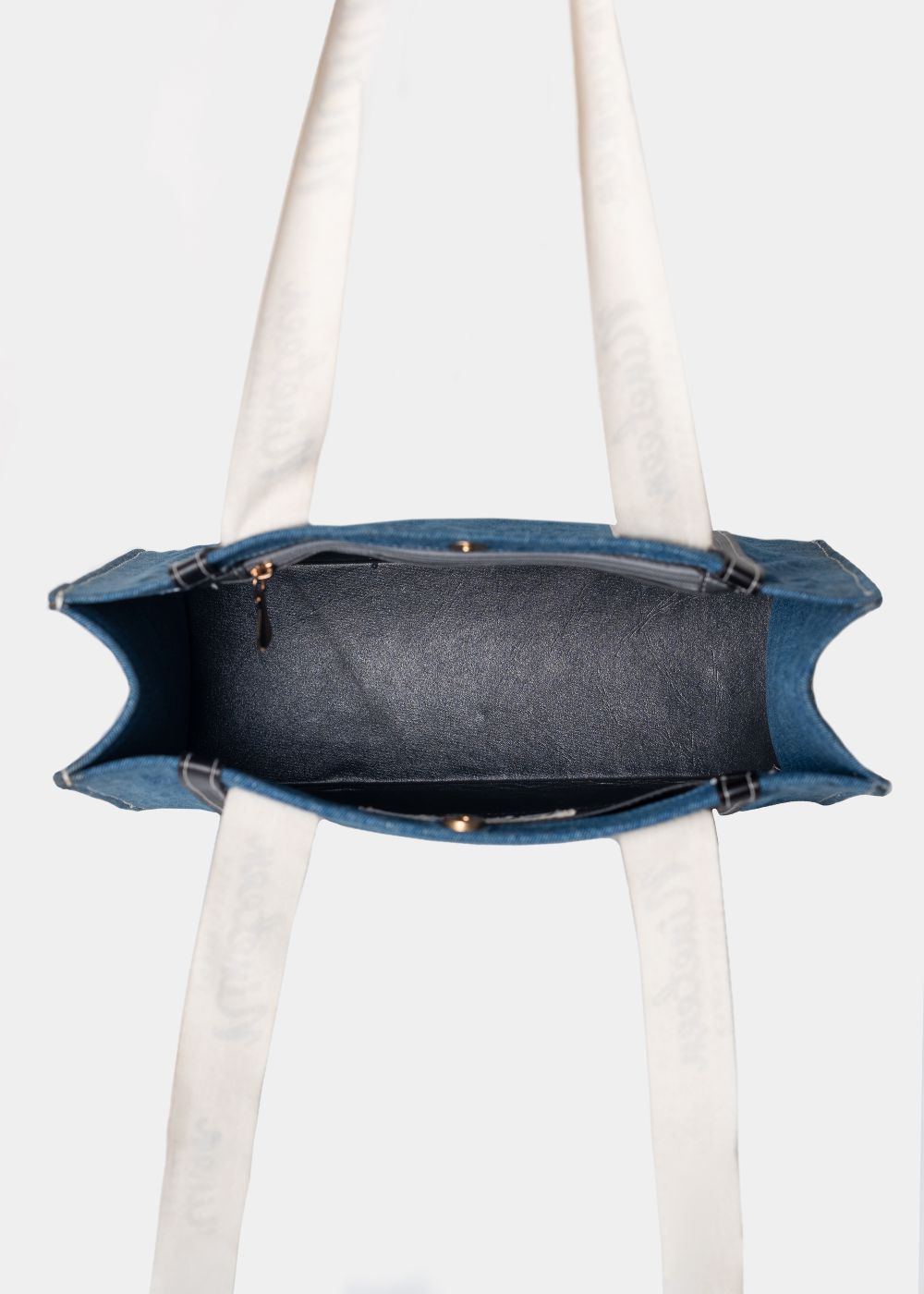 1947 Signature Tote Bag-Blue