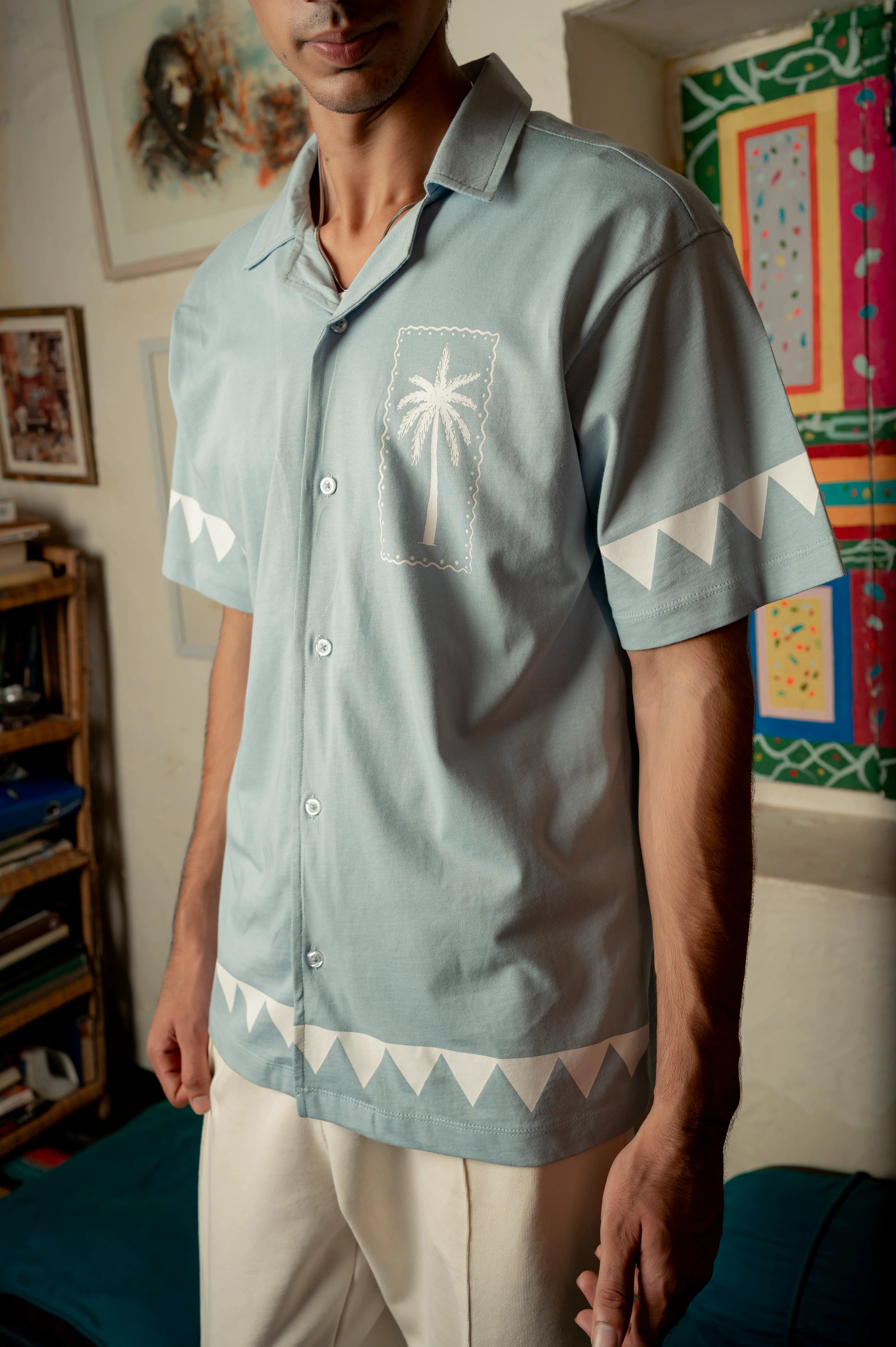 Sky Blue Button Down Shirt