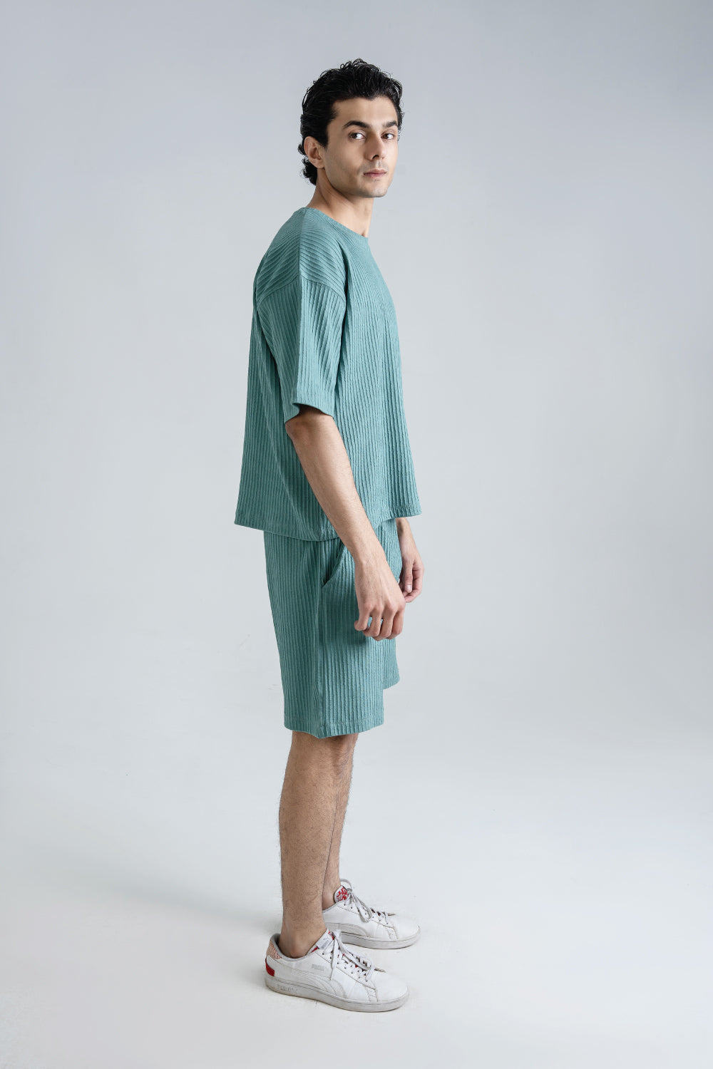 Jacquard Box Fit T-Shirt