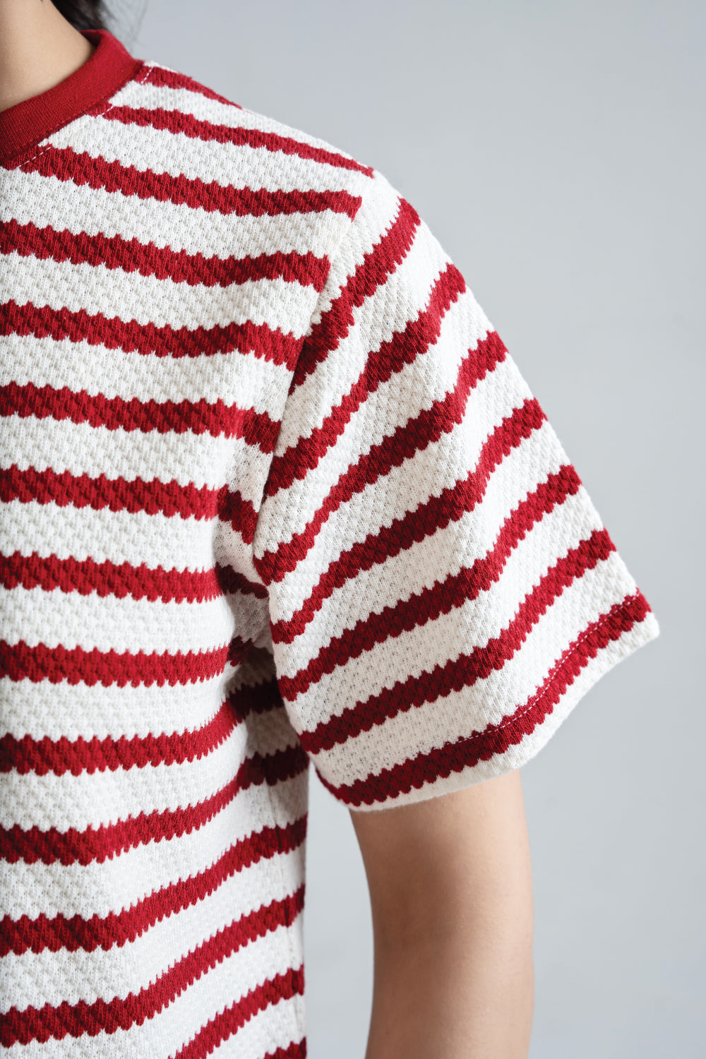 Jacquard Striper T-Shirt