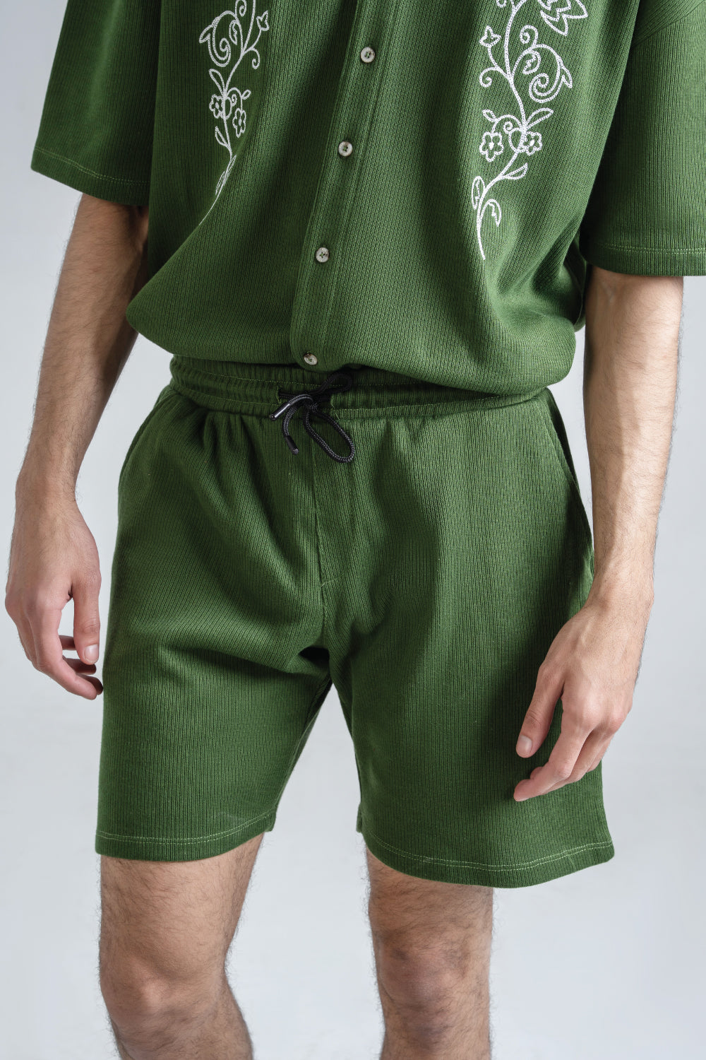 Jacquard Relaxed Shorts