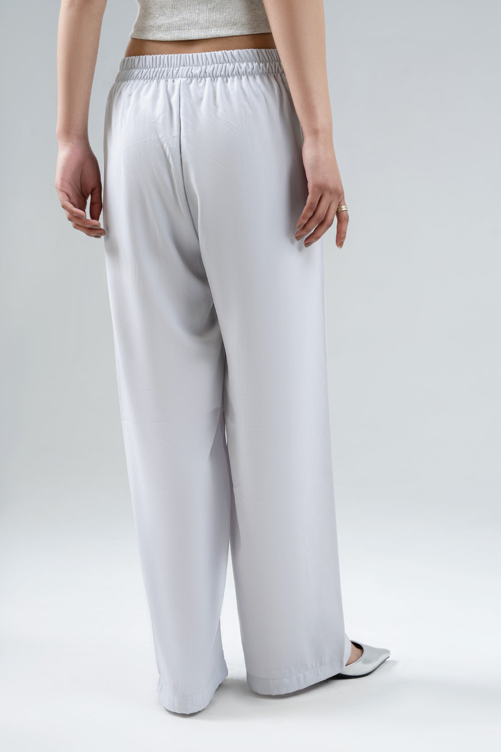 Woven Wide Leg Trouser