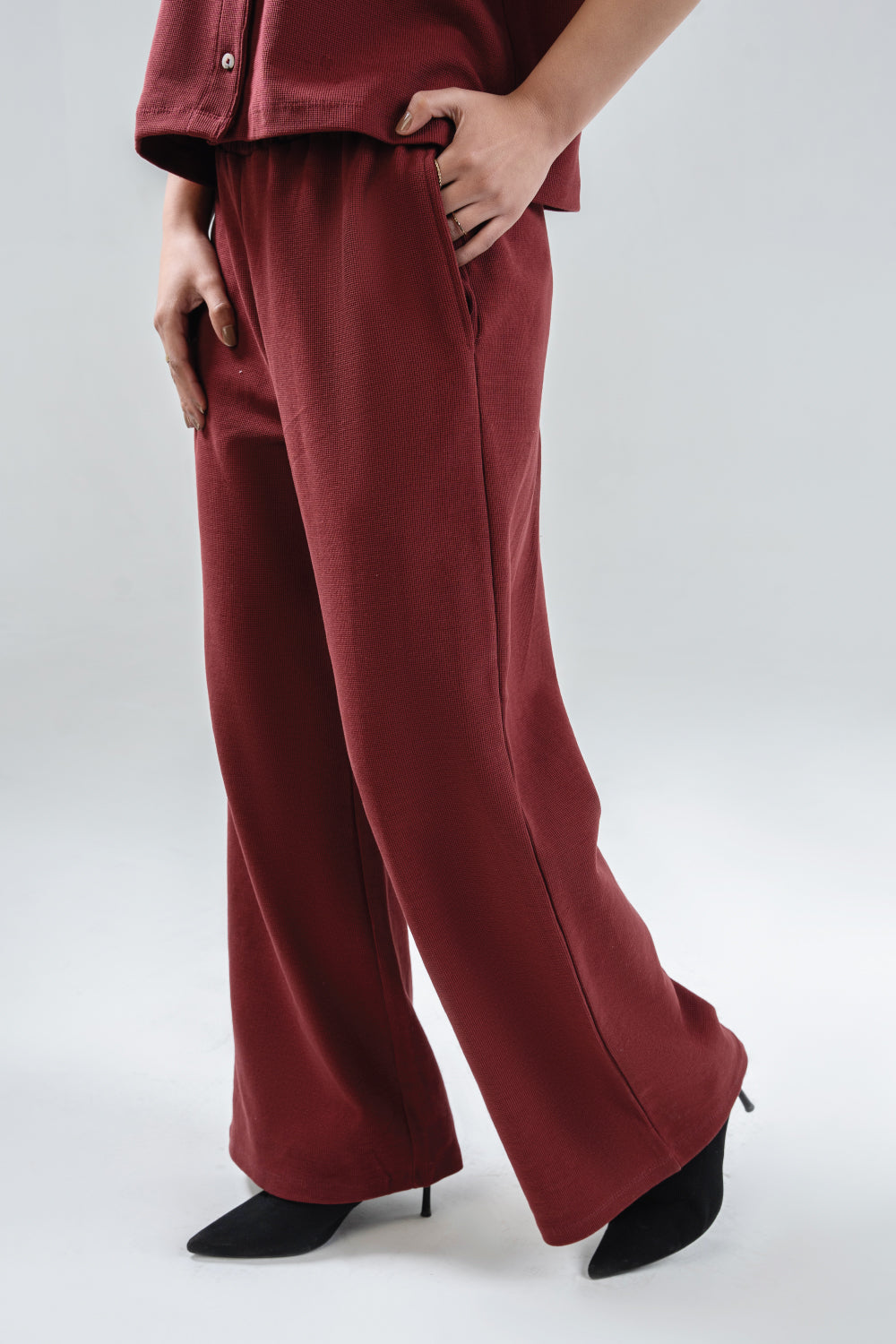Textured Trouser