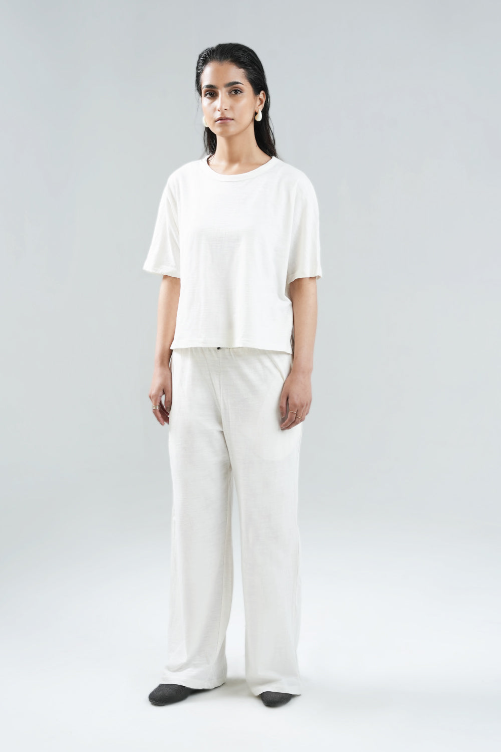Slub Textured Kimono T-Shirt