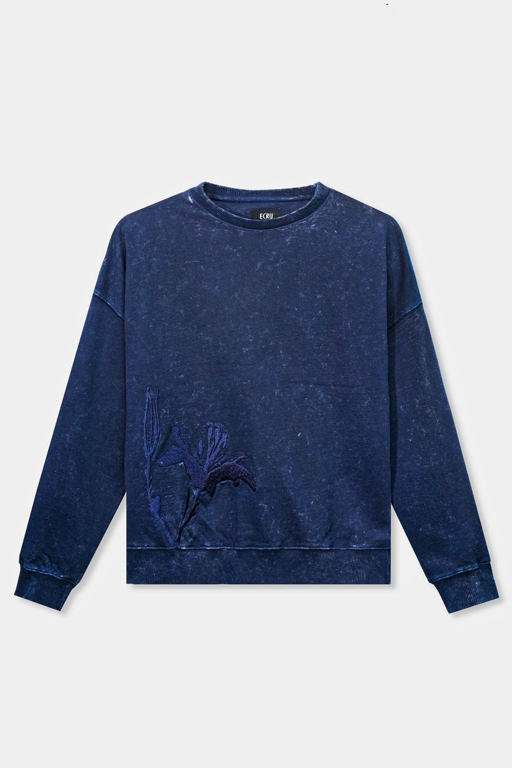 Washed Soul Embroidered Sweatshirt