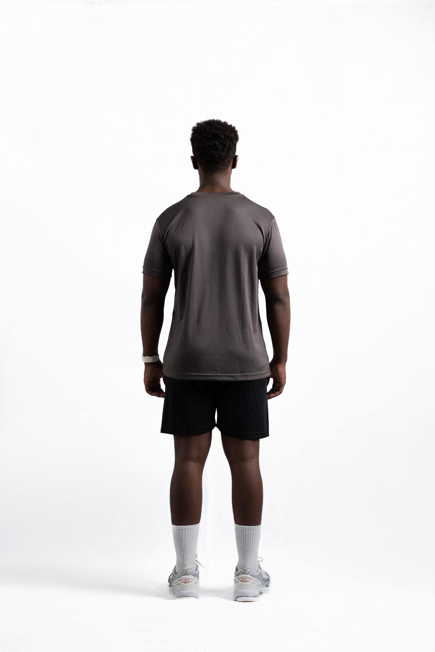 Mesh pro performance tee (brownish grey)